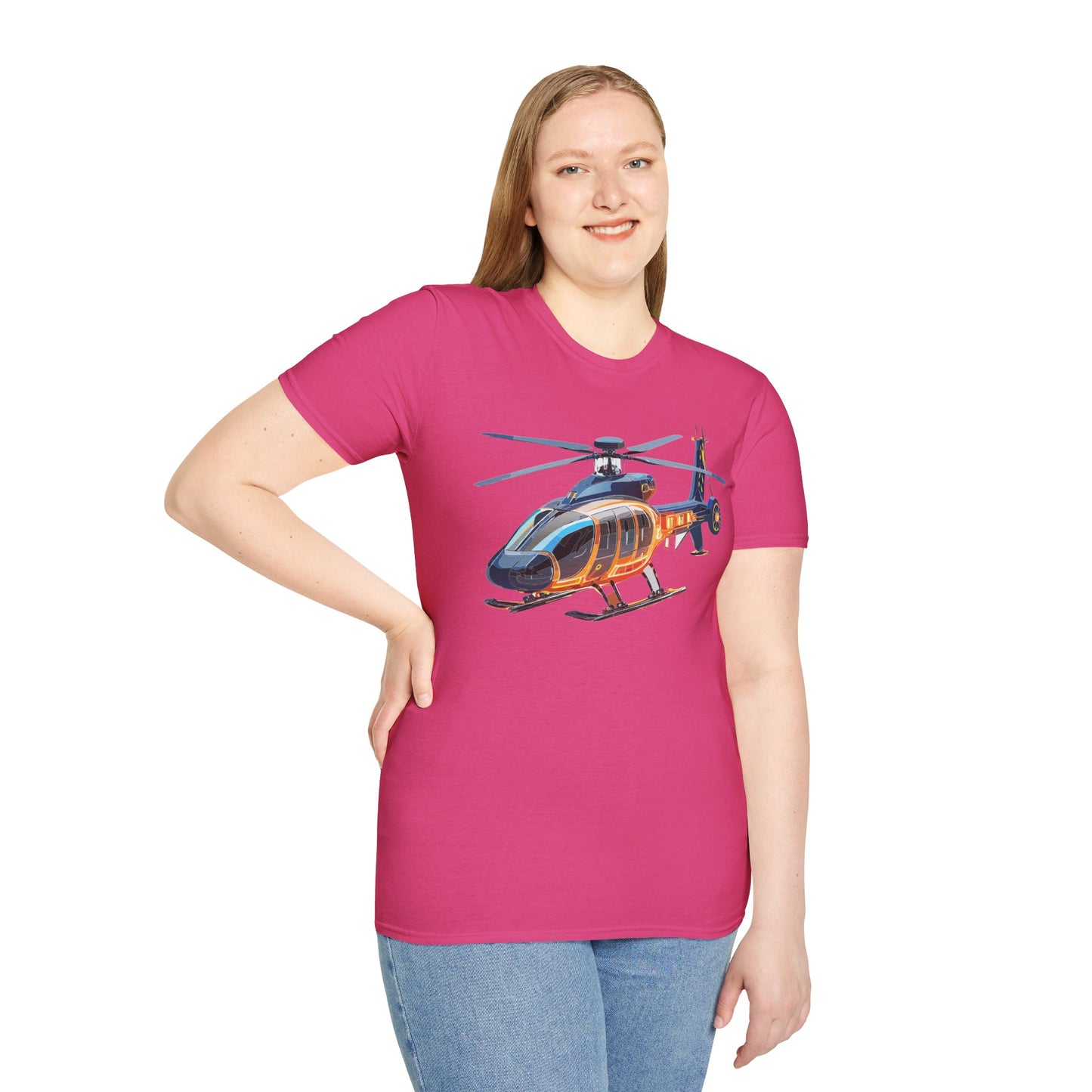Chopper Shirt, Helicopter Shirt, Shirt with Helicopter, T Shirt with Chopper