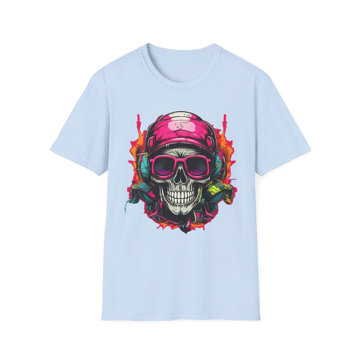 Skull Tee Shirt, Skeleton Shirt, Shirt with Skull, Shirt with Skeleton