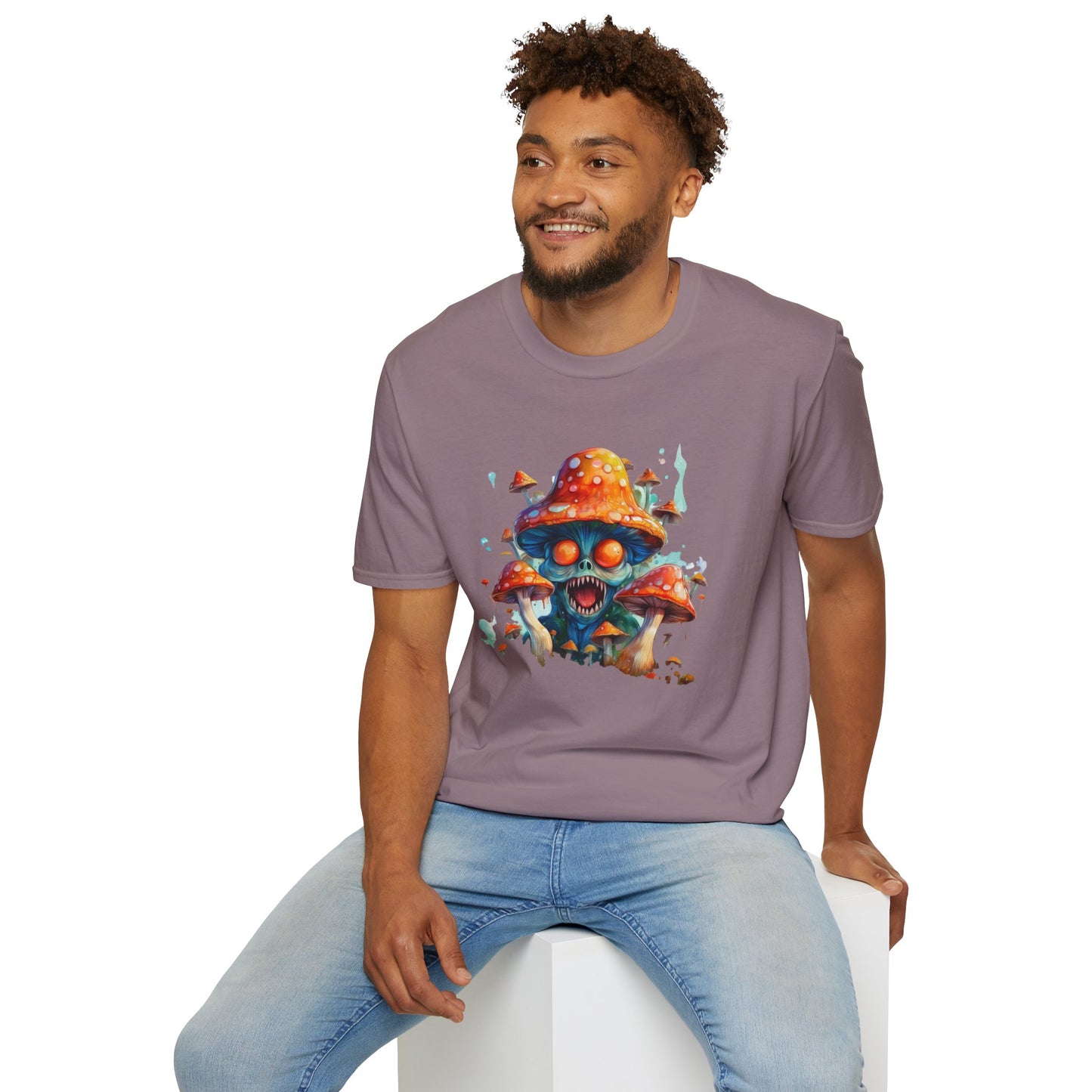 Mashroom Tee Shirt, Mashroom Shirt, Shirt with Funny Mashroom, Shirt with Fungus