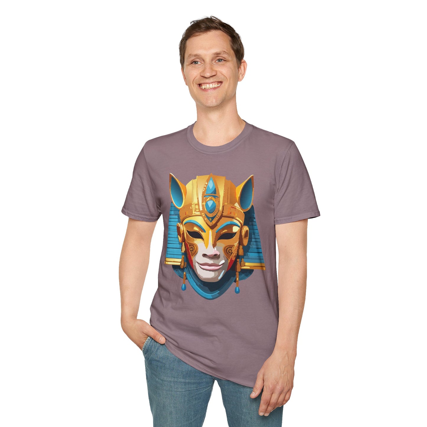 Mask Tee Shirt, Mask Shirt, Shirt with Mask, Masquerade Tees