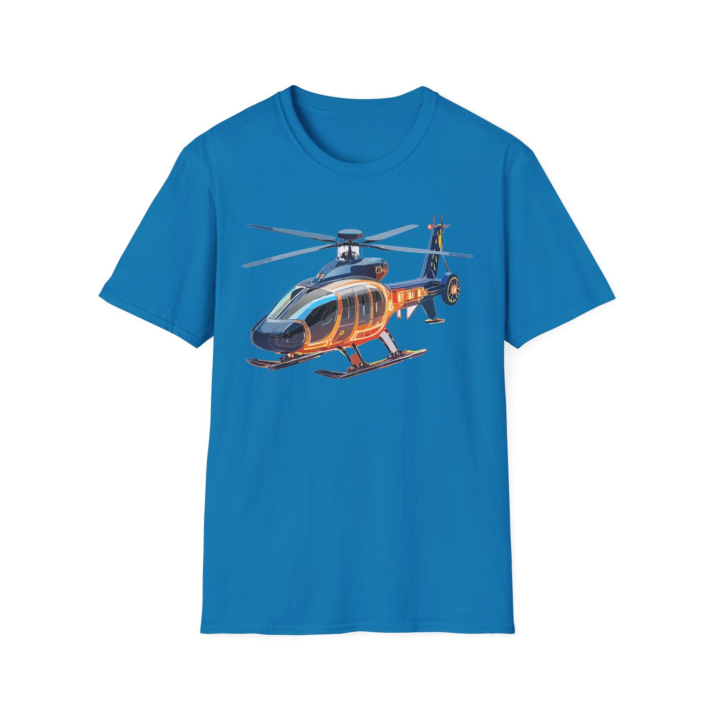 Chopper Shirt, Helicopter Shirt, Shirt with Helicopter, T Shirt with Chopper