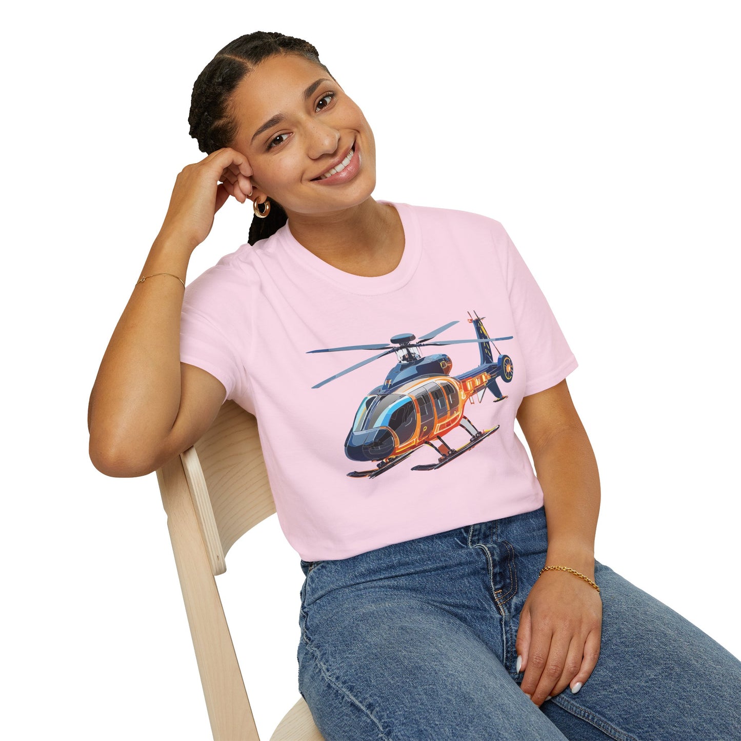 Chopper Shirt, Helicopter Shirt, Shirt with Helicopter, T Shirt with Chopper