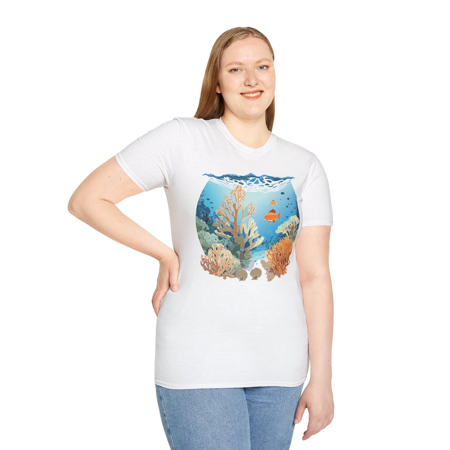 Ocean Tee Shirt, Ocean Shirt, Shirt with Ocean, U boat Tees, Shirt with U-Boat