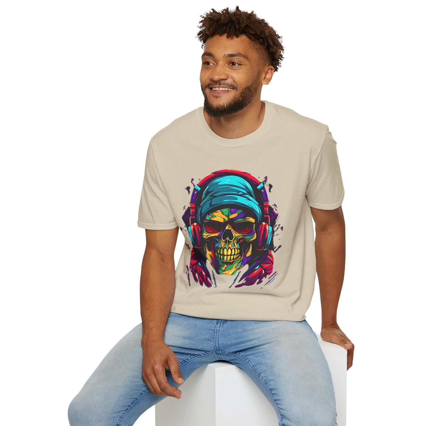 Skull Tee Shirt, Skeleton Shirt, Shirt with Skull, Shirt with Skeleton