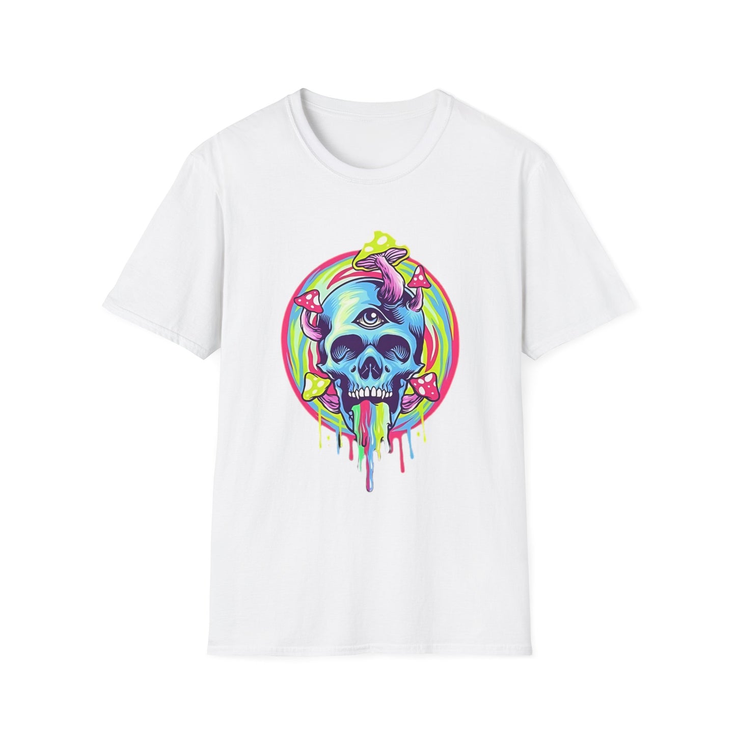 Skull Tee Shirt, Skeleton Shirt, Shirt with Skull, Shirt with Skeleton