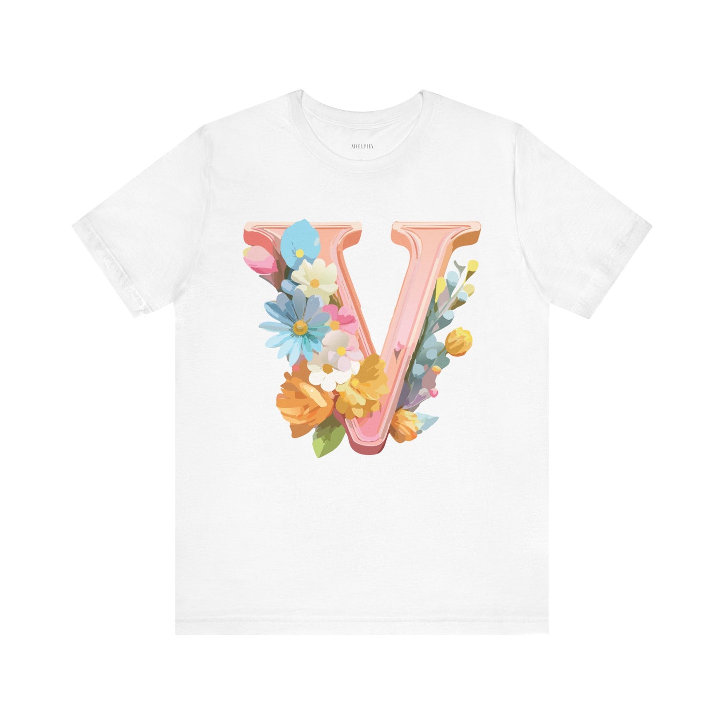 Letter Shirt, Letter V Shirt
