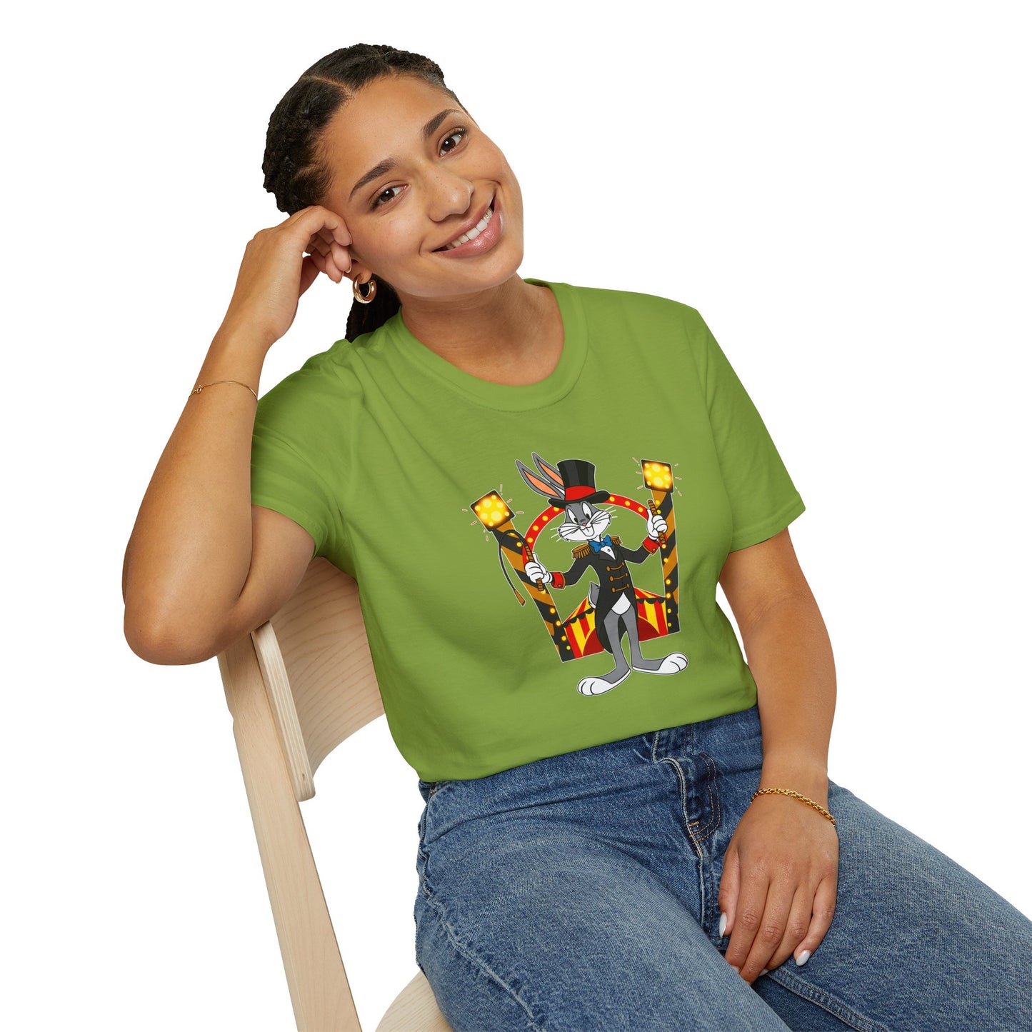 Bugs Bunny Shirt, Bugs Bunny T Shirt, Shirt with Bugs Bunny, T Shirt with Cartoon, Cartoon on T Shirt, Animation Shirt