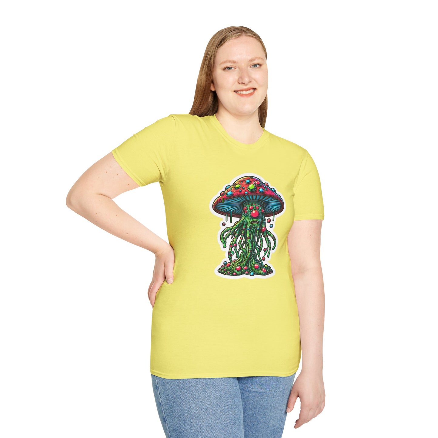 Mashroom Tee Shirt, Mashroom Shirt, Shirt with Funny Mashroom, Shirt with Fungus