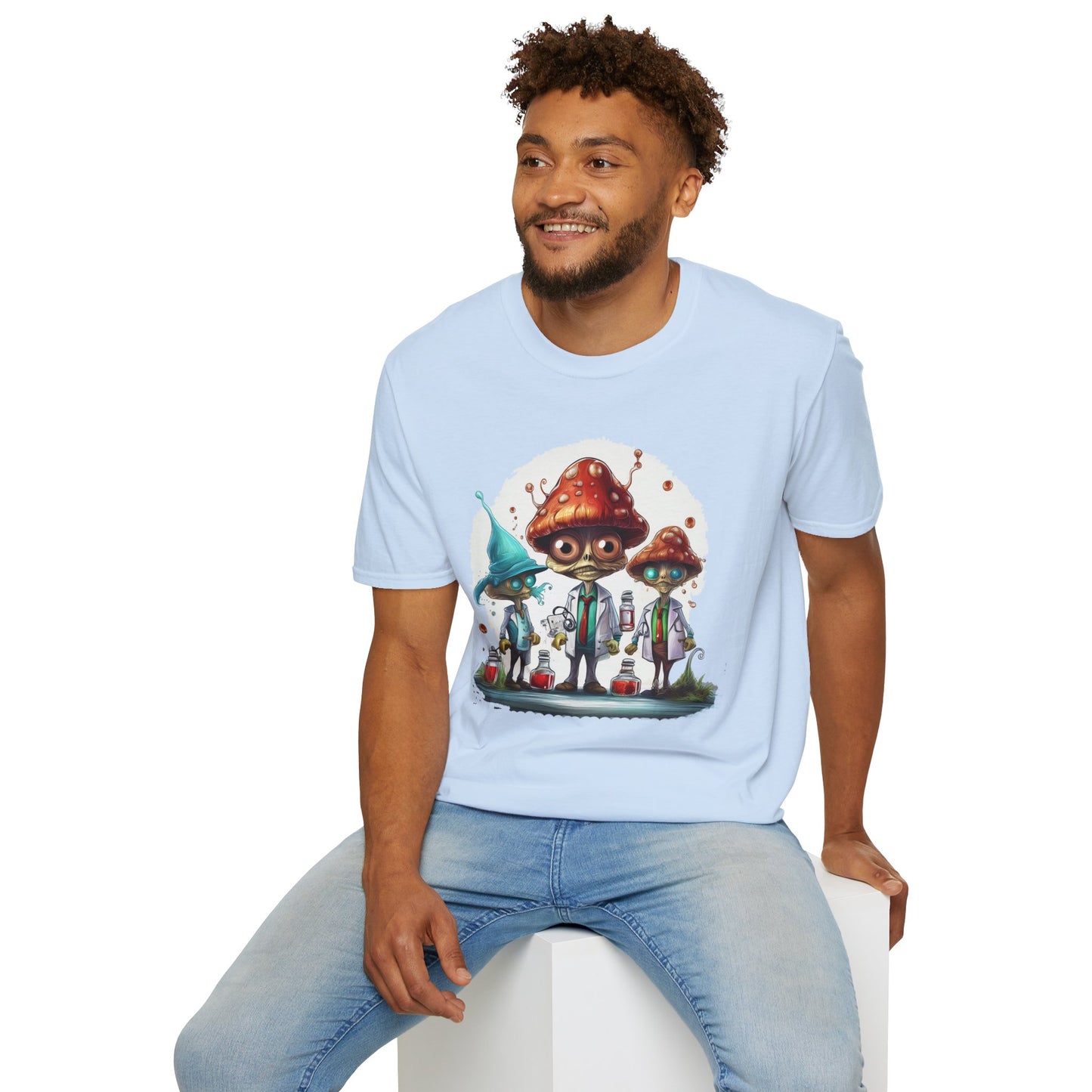 Mashroom Tee Shirt, Mashroom Shirt, Shirt with Funny Mashroom, Shirt with Fungus