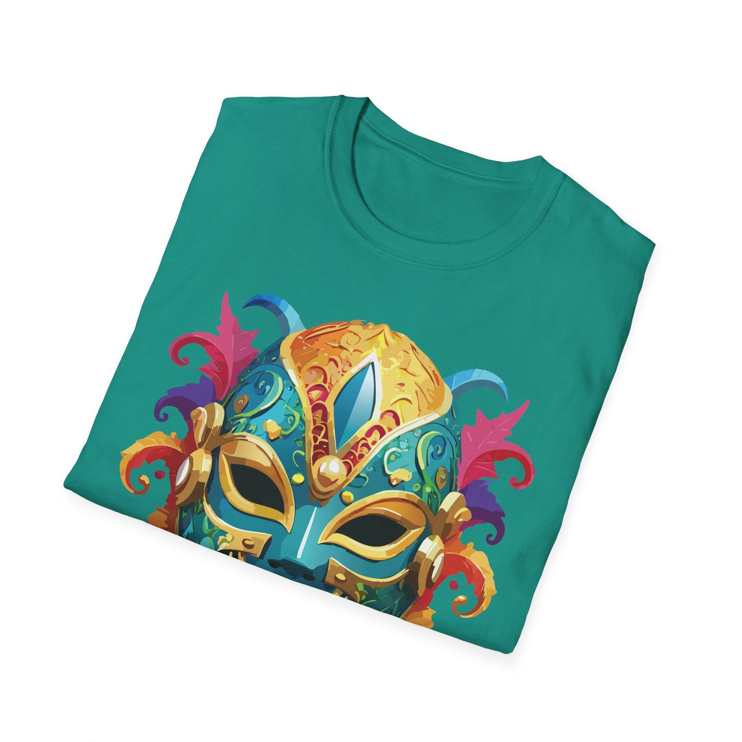 Mask Tee Shirt, Mask Shirt, Shirt with Mask, Masquerade Tees