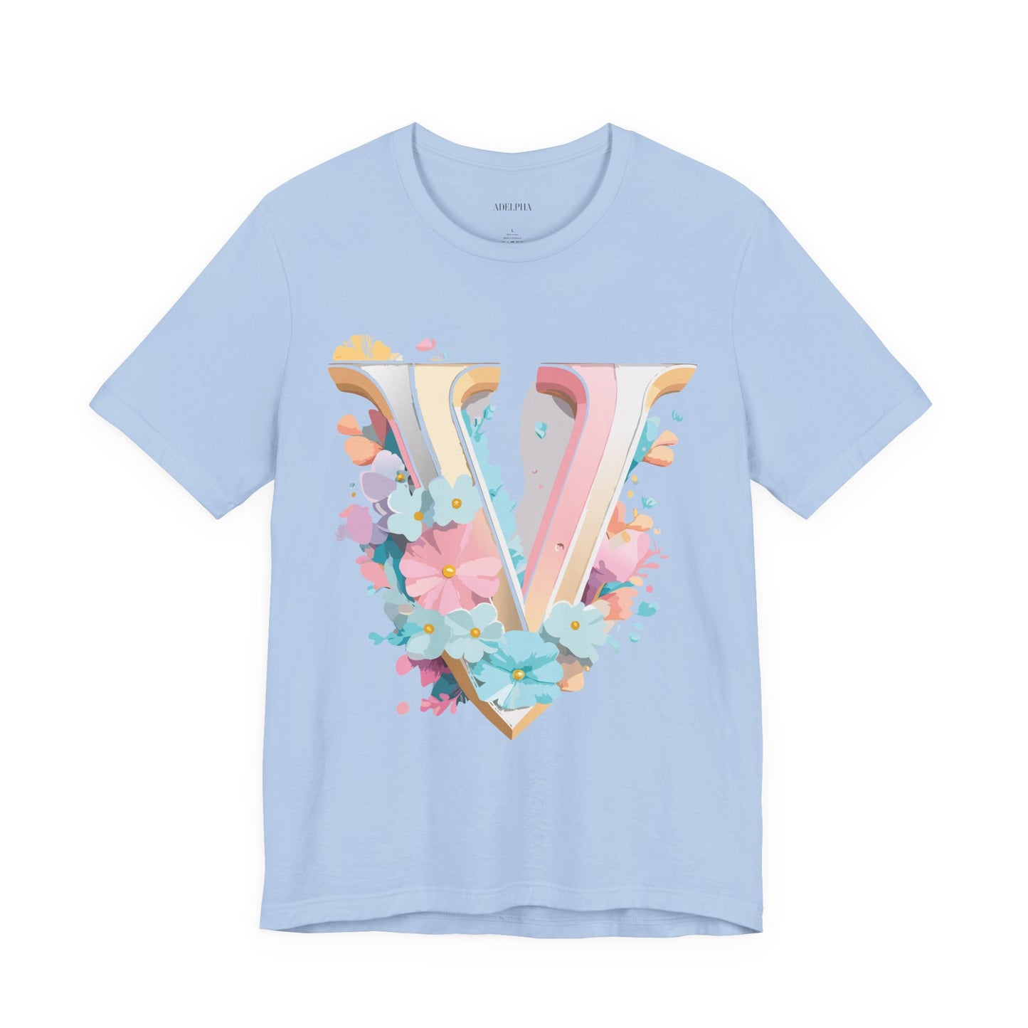 Letter Shirt, Letter V Shirt