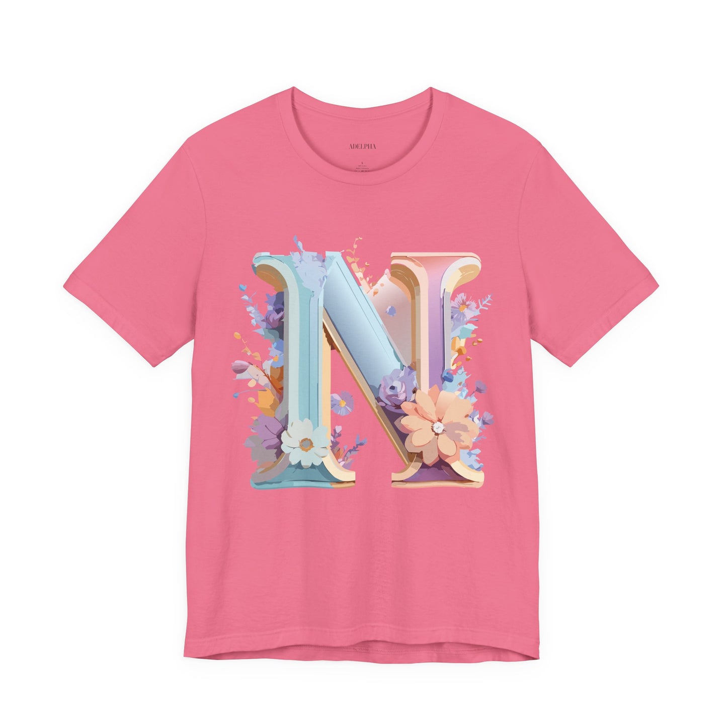 Letter Shirt, Letter N Shirt