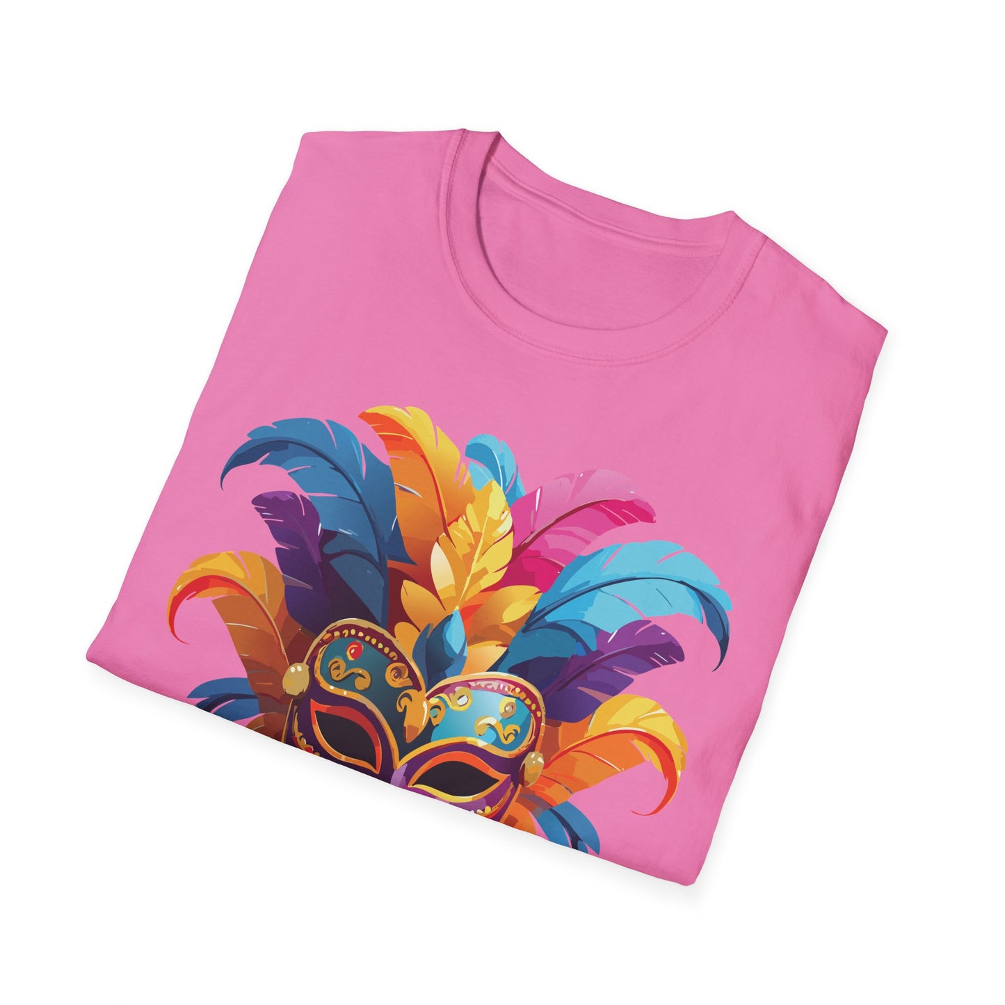 Mask Tee Shirt, Mask Shirt, Shirt with Mask, Masquerade Tees