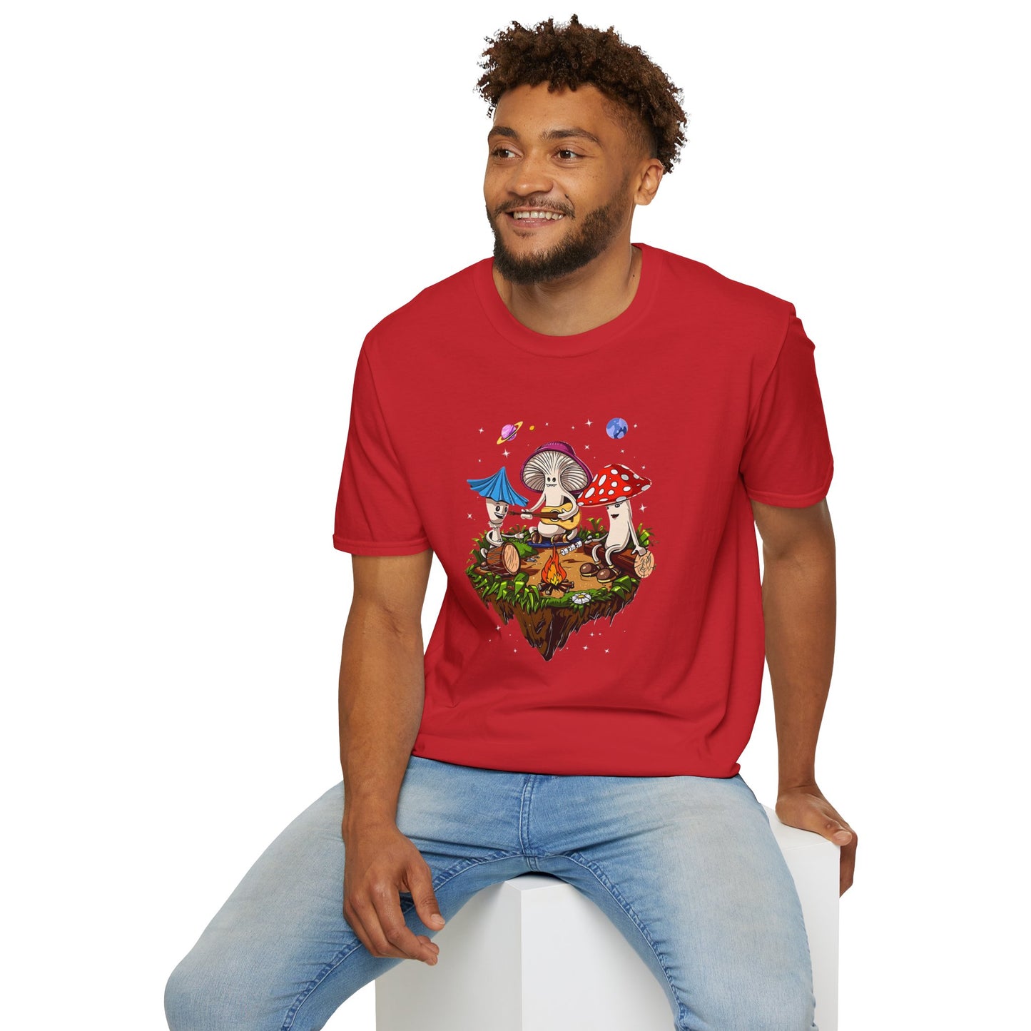 Mashroom Tee Shirt, Mashroom Shirt, Shirt with Funny Mashroom, Shirt with Fungus