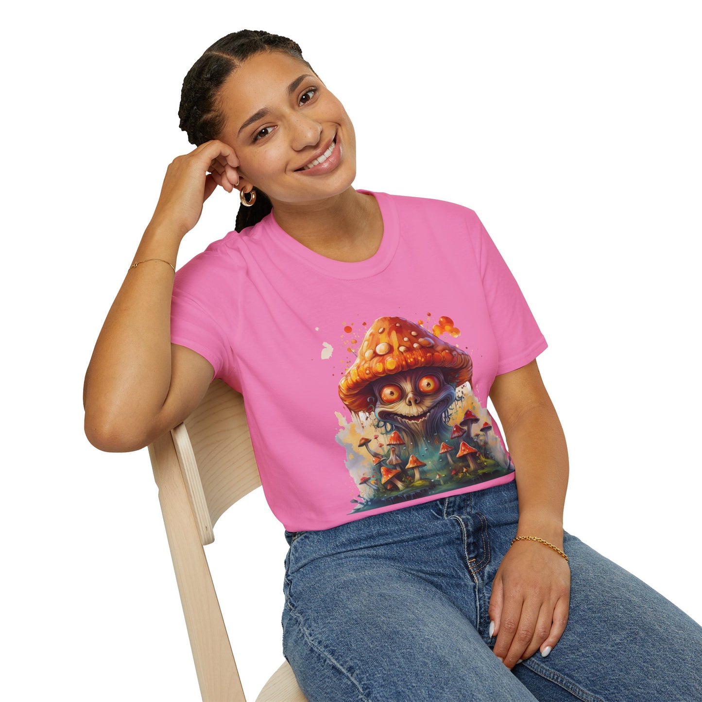 Mashroom Tee Shirt, Mashroom Shirt, Shirt with Funny Mashroom, Shirt with Fungus