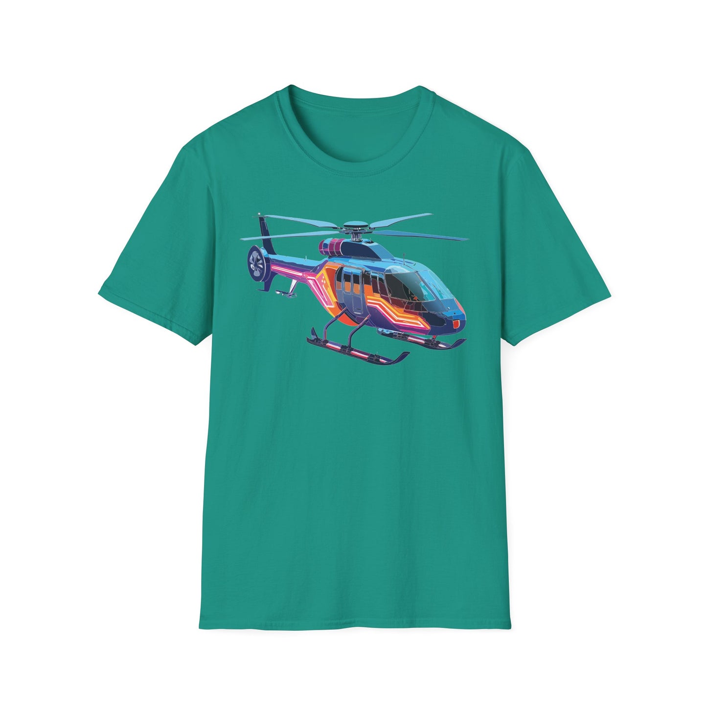 Chopper Shirt, Helicopter Shirt, Shirt with Helicopter, T Shirt with Chopper