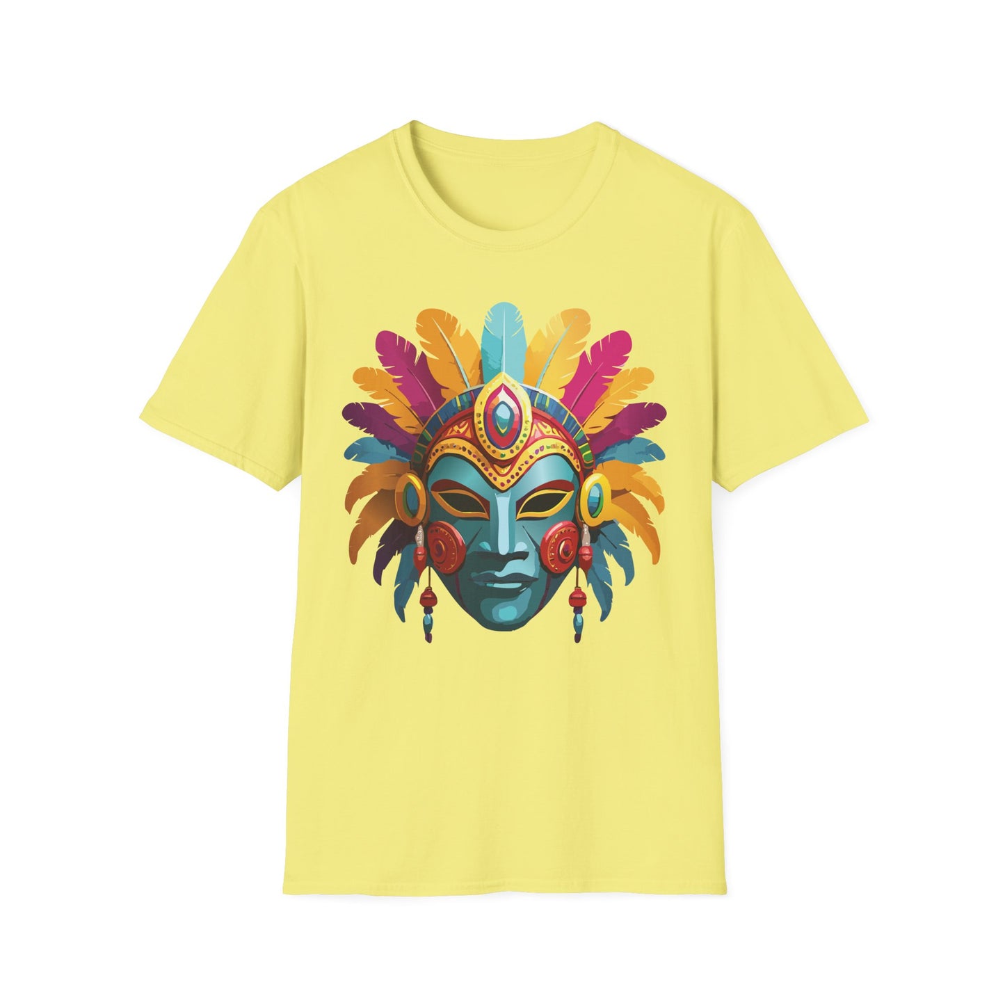 Mask Tee Shirt, Mask Shirt, Shirt with Mask, Masquerade Tees