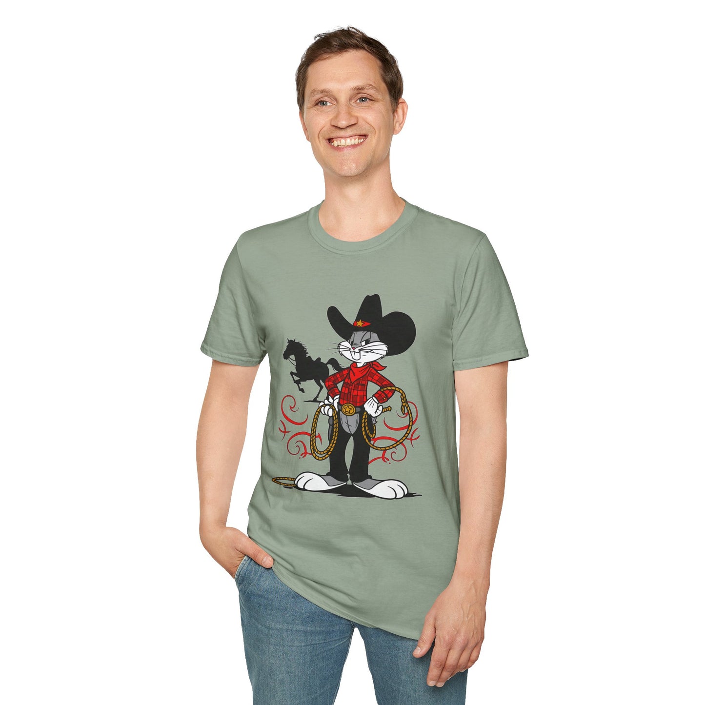 Bugs Bunny Shirt, Bugs Bunny T Shirt, Shirt with Bugs Bunny, T Shirt with Cartoon, Cartoon on T Shirt, Animation Shirt