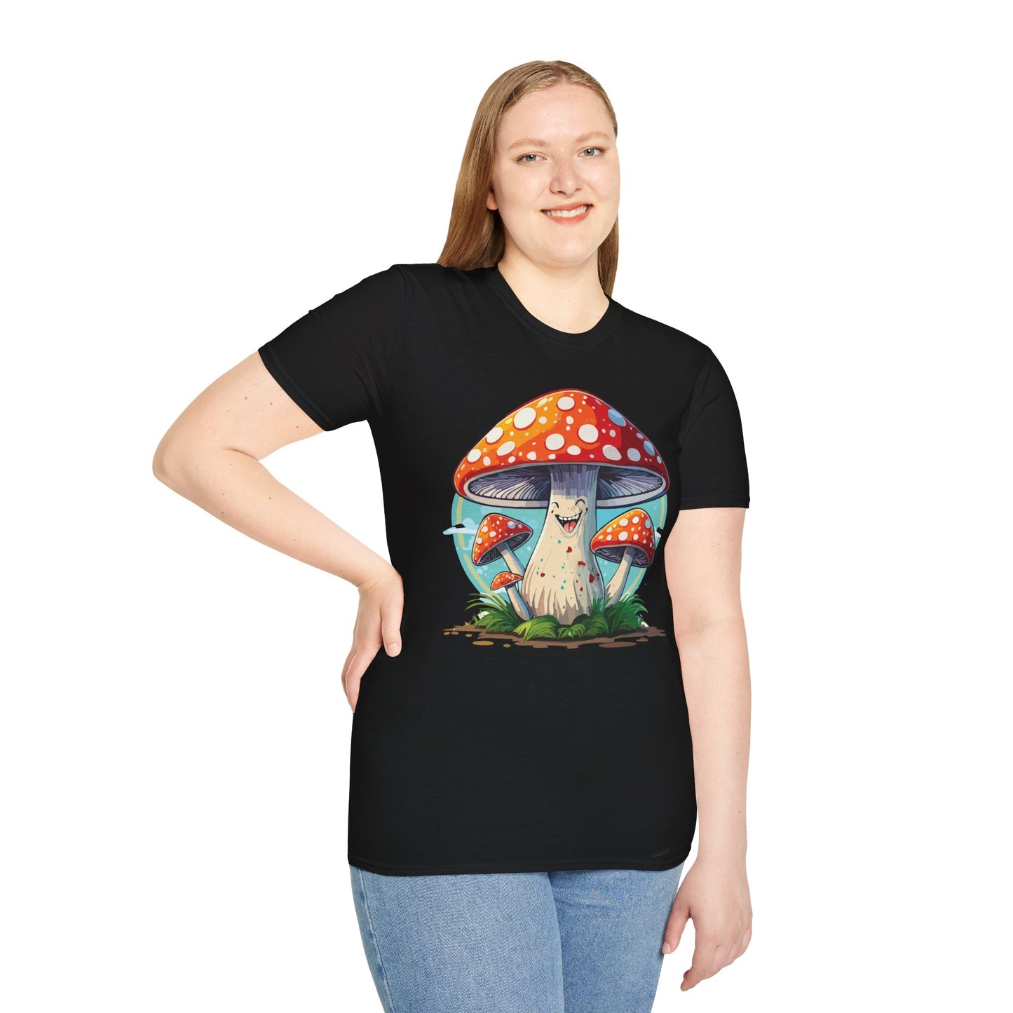 Mashroom Tee Shirt, Mashroom Shirt, Shirt with Funny Mashroom, Shirt with Fungus