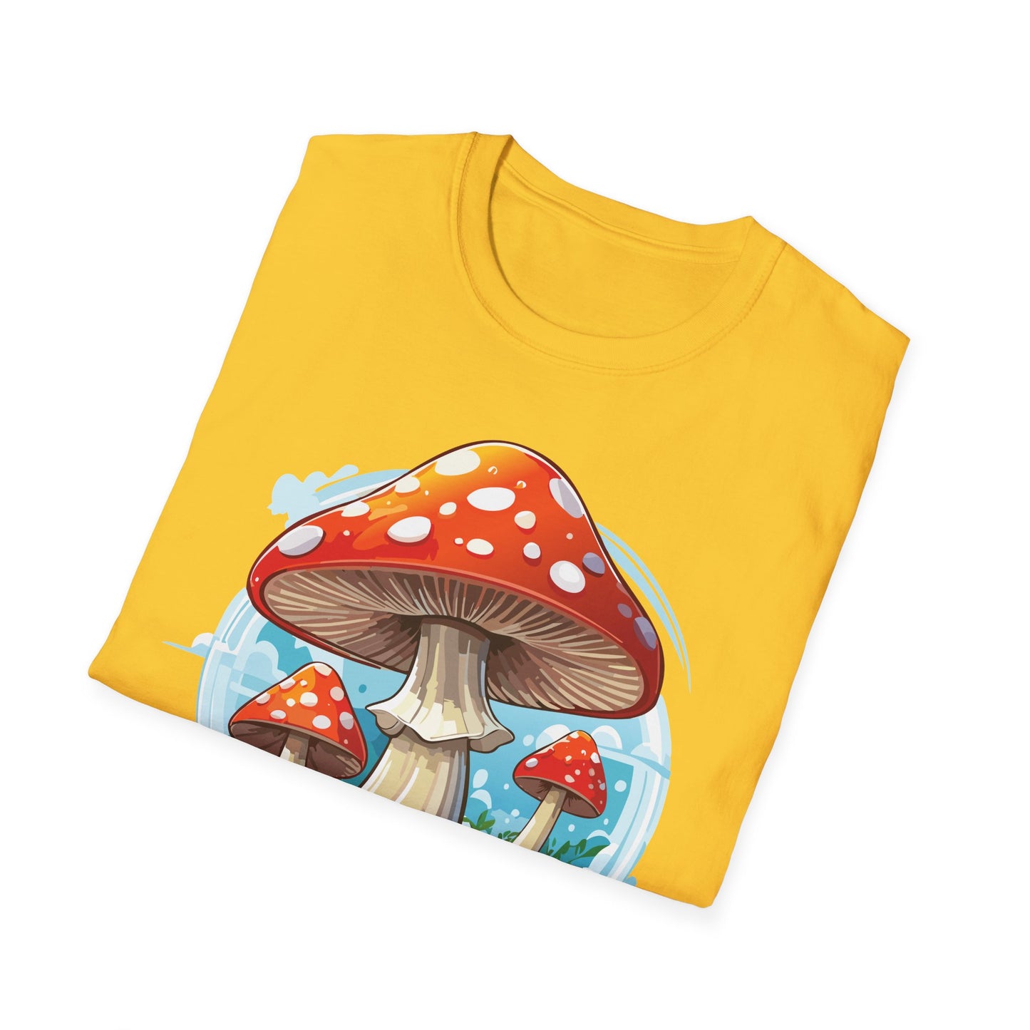 Mashroom Tee Shirt, Mashroom Shirt, Shirt with Funny Mashroom, Shirt with Fungus