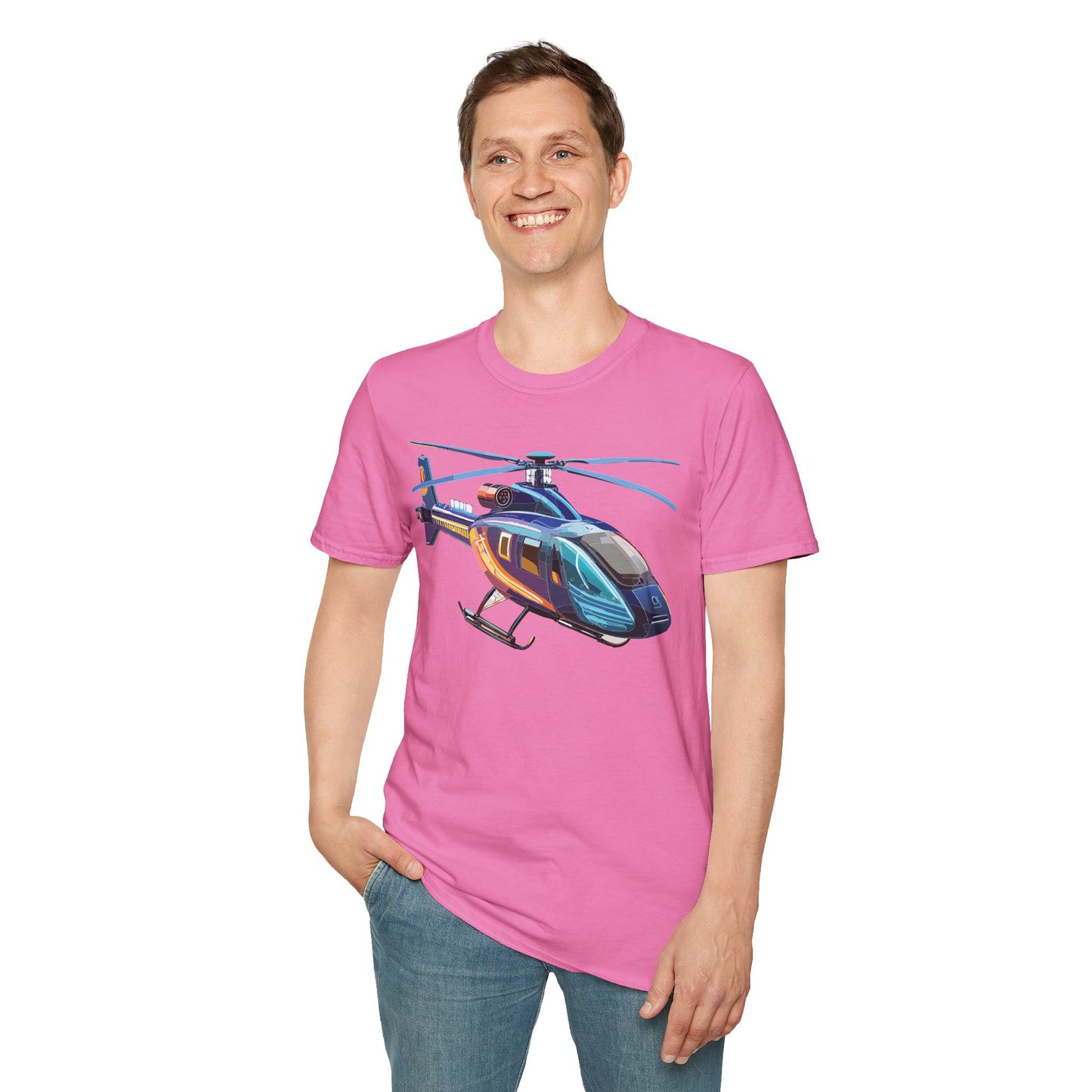 Chopper Shirt, Helicopter Shirt, Shirt with Helicopter, T Shirt with Chopper