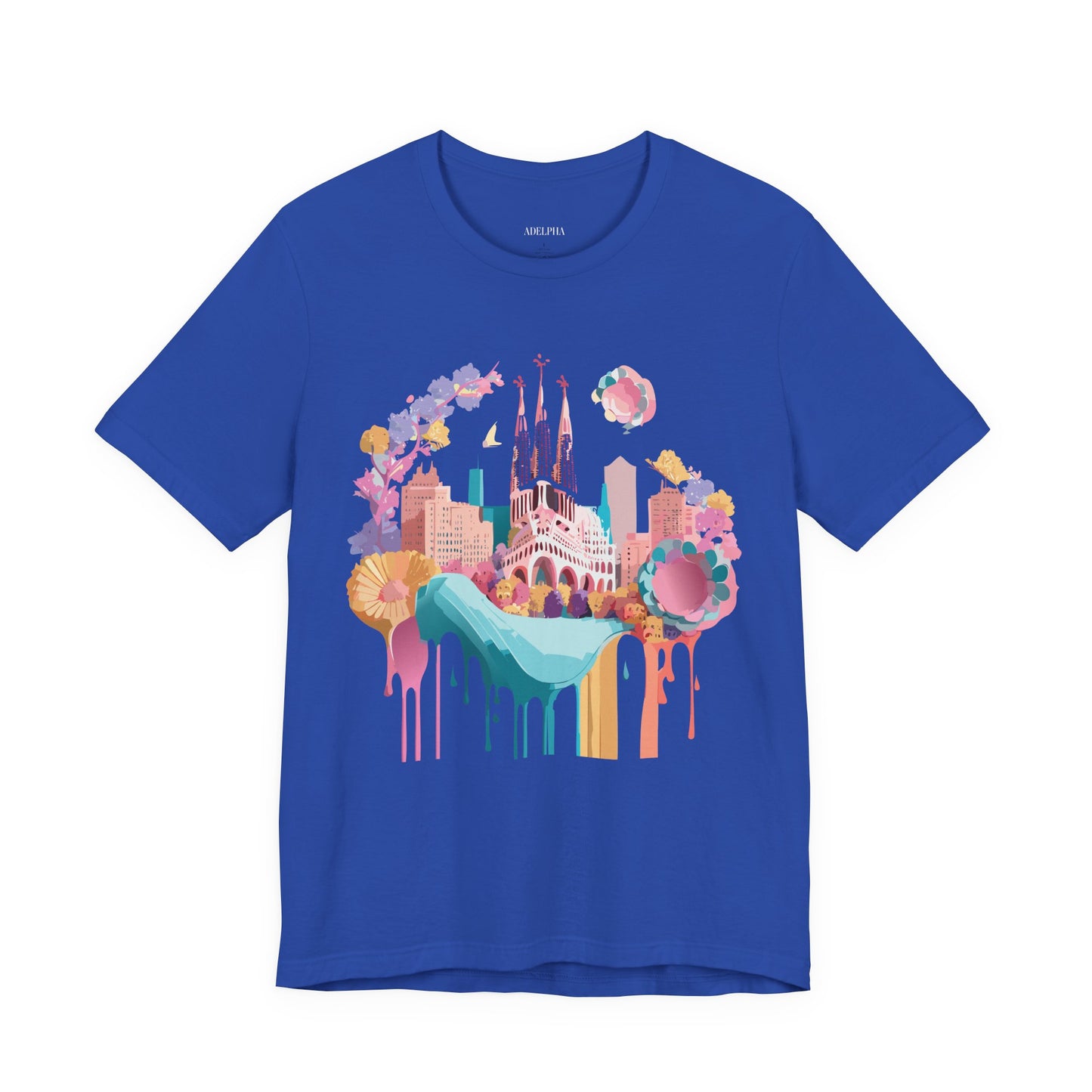 Tourist Shirt, Shirt with Barcelona