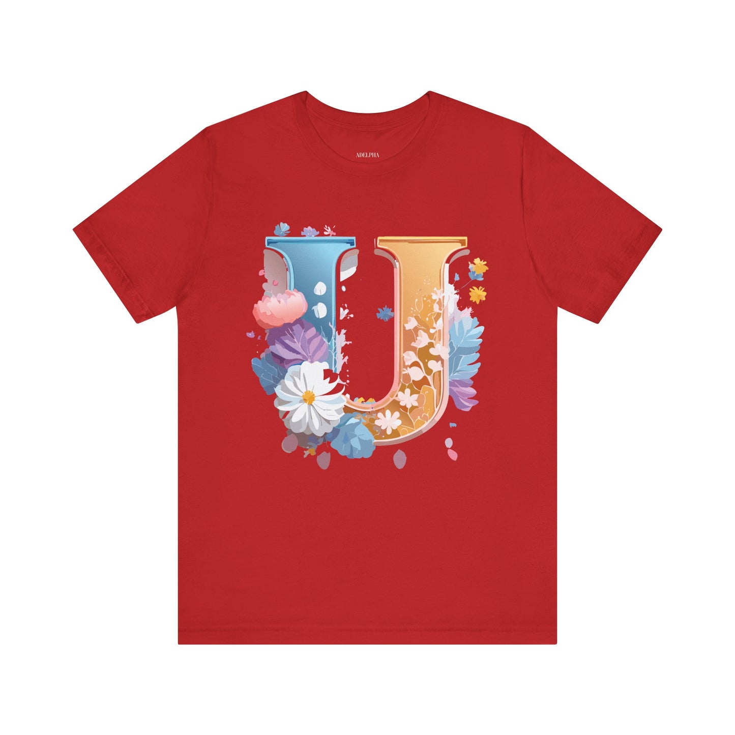 Letter Shirt, Letter U Shirt