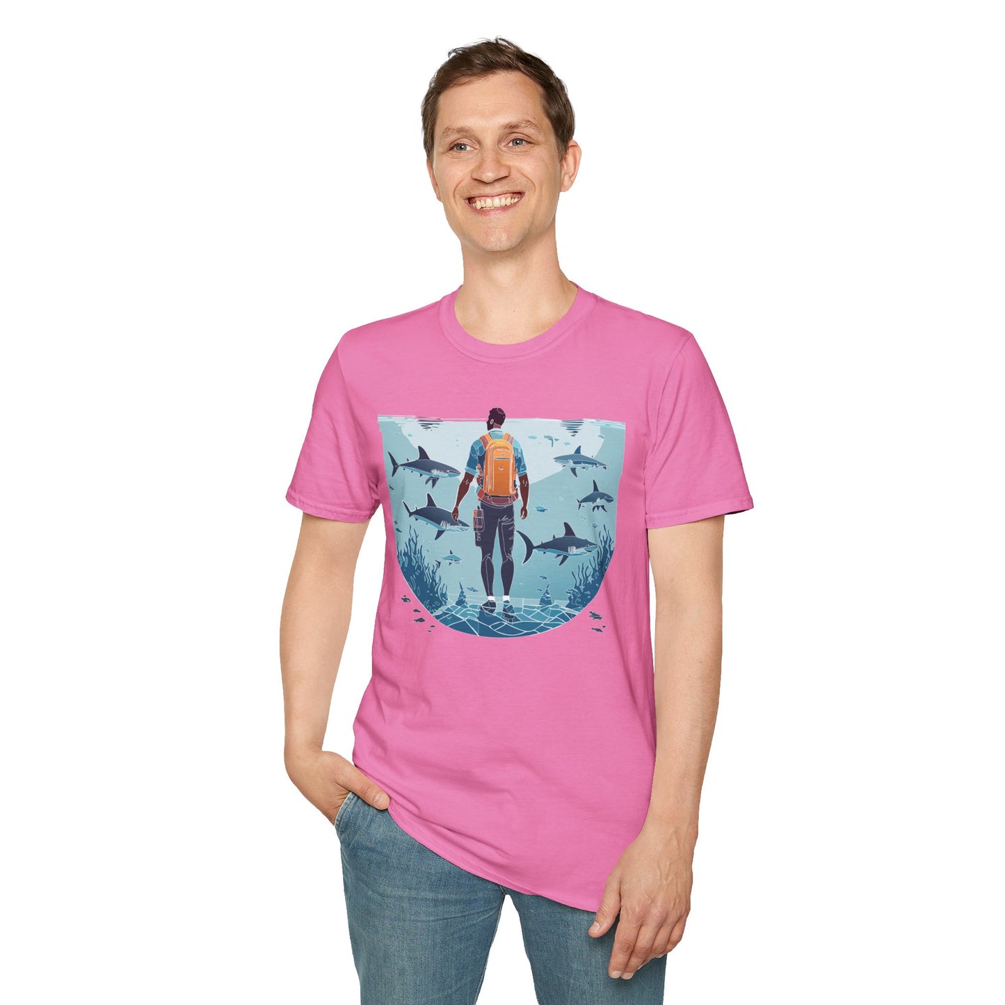 Ocean Tee Shirt, Ocean Shirt, Shirt with Ocean, U boat Tees, Shirt with U-Boat