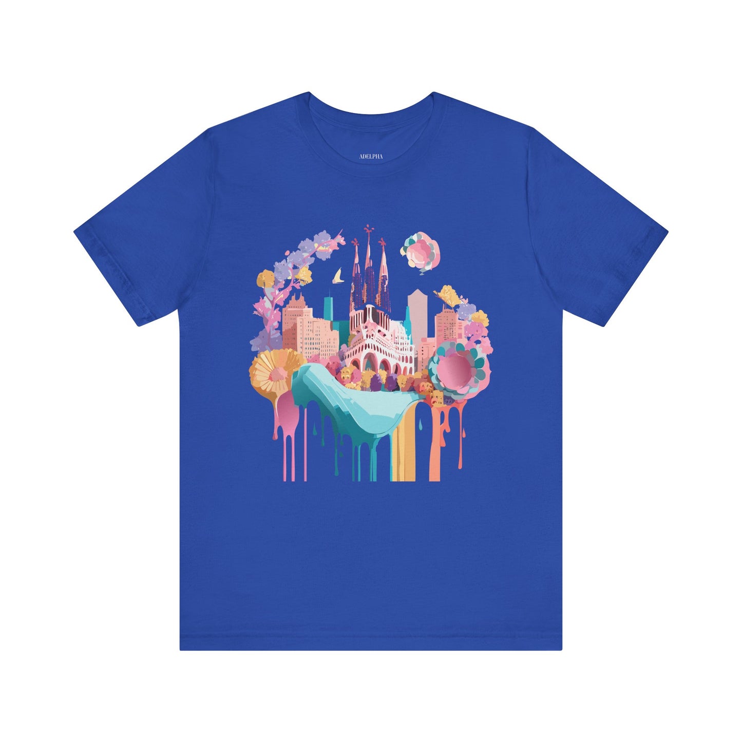Tourist Shirt, Shirt with Barcelona
