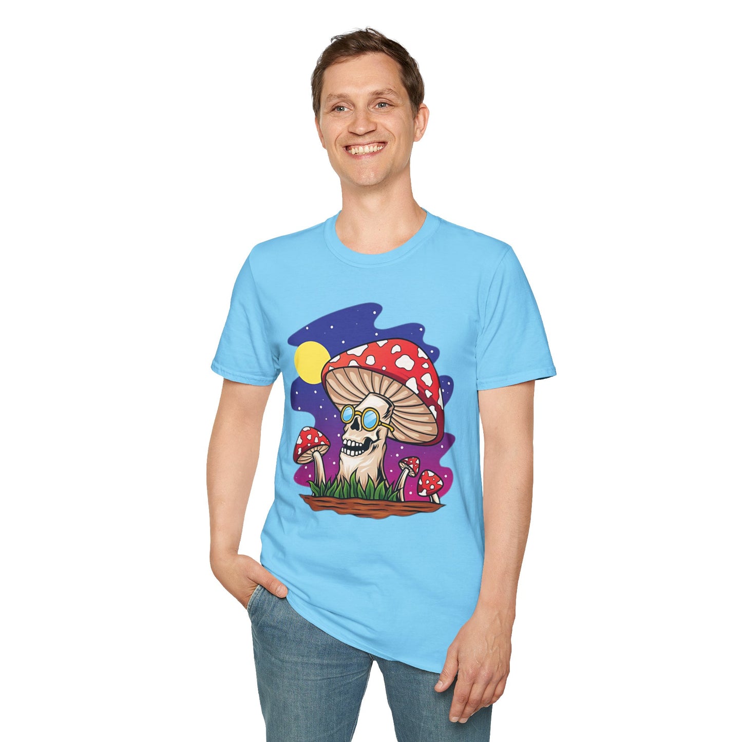Mashroom Tee Shirt, Mashroom Shirt, Shirt with Funny Mashroom, Shirt with Fungus