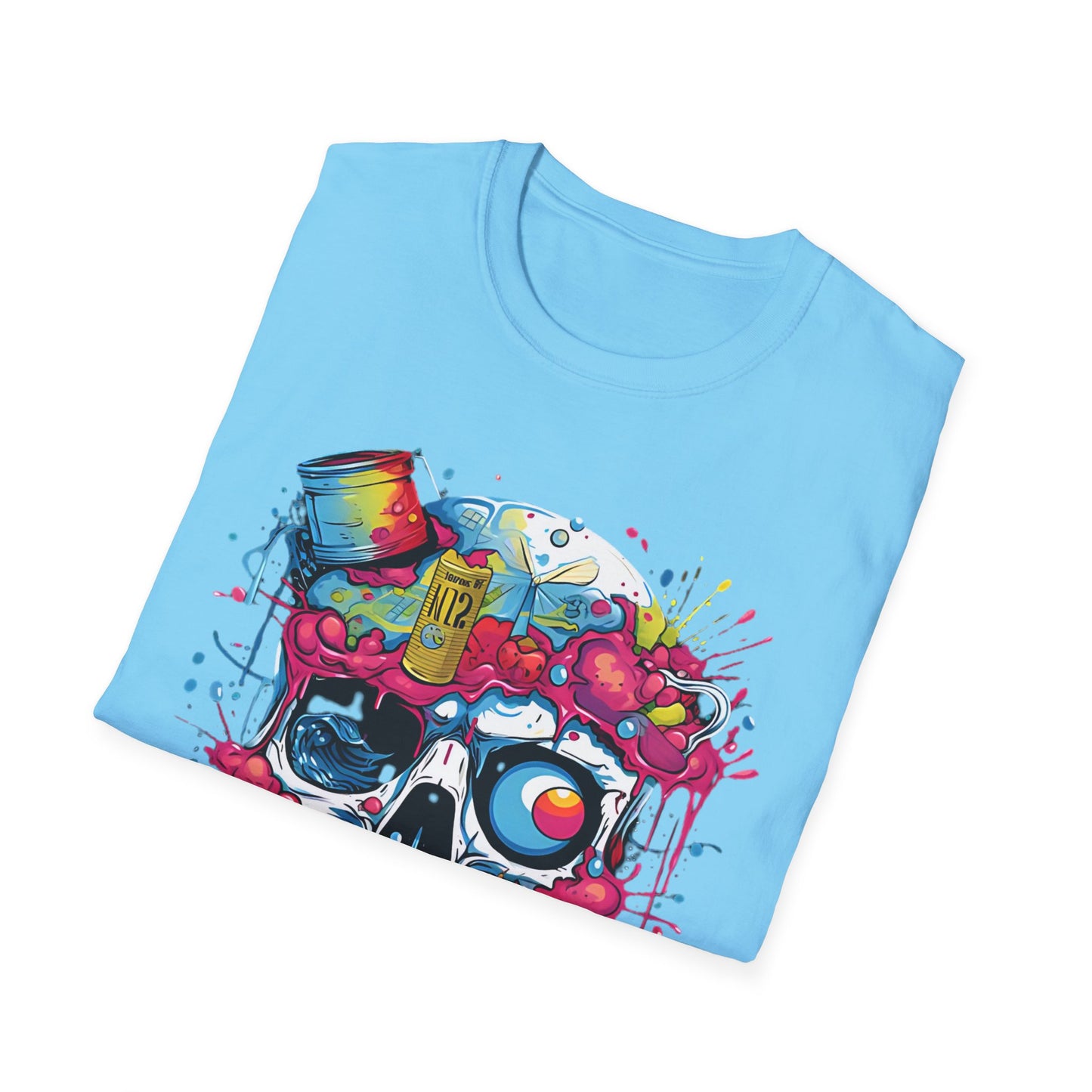 Skull Tee Shirt, Skeleton Shirt, Shirt with Skull, Shirt with Skeleton
