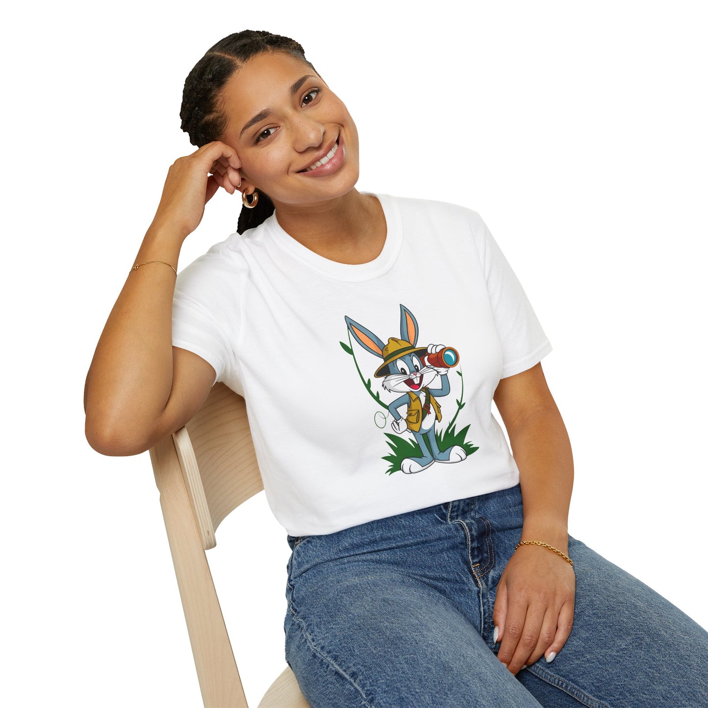 Bugs Bunny Shirt, Bugs Bunny T Shirt, Shirt with Bugs Bunny, T Shirt with Cartoon, Cartoon on T Shirt, Animation Shirt
