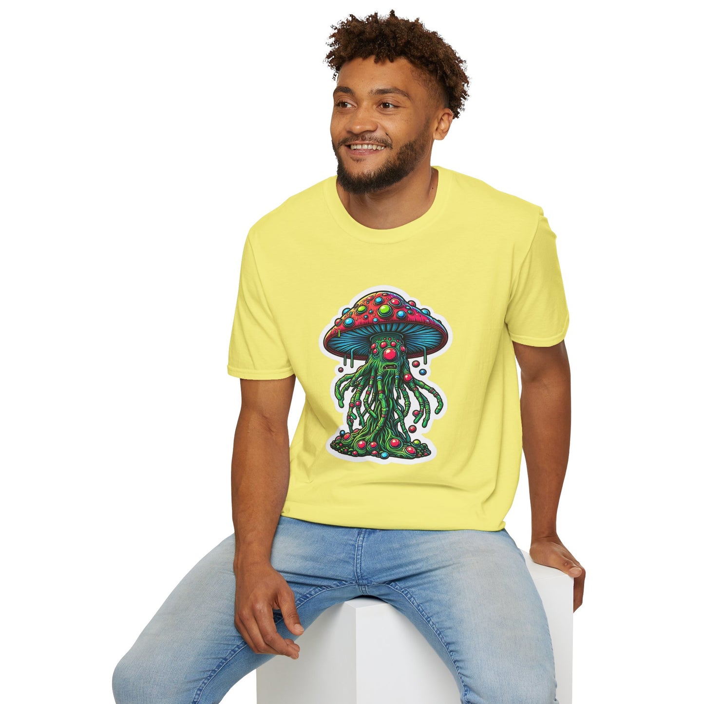 Mashroom Tee Shirt, Mashroom Shirt, Shirt with Funny Mashroom, Shirt with Fungus