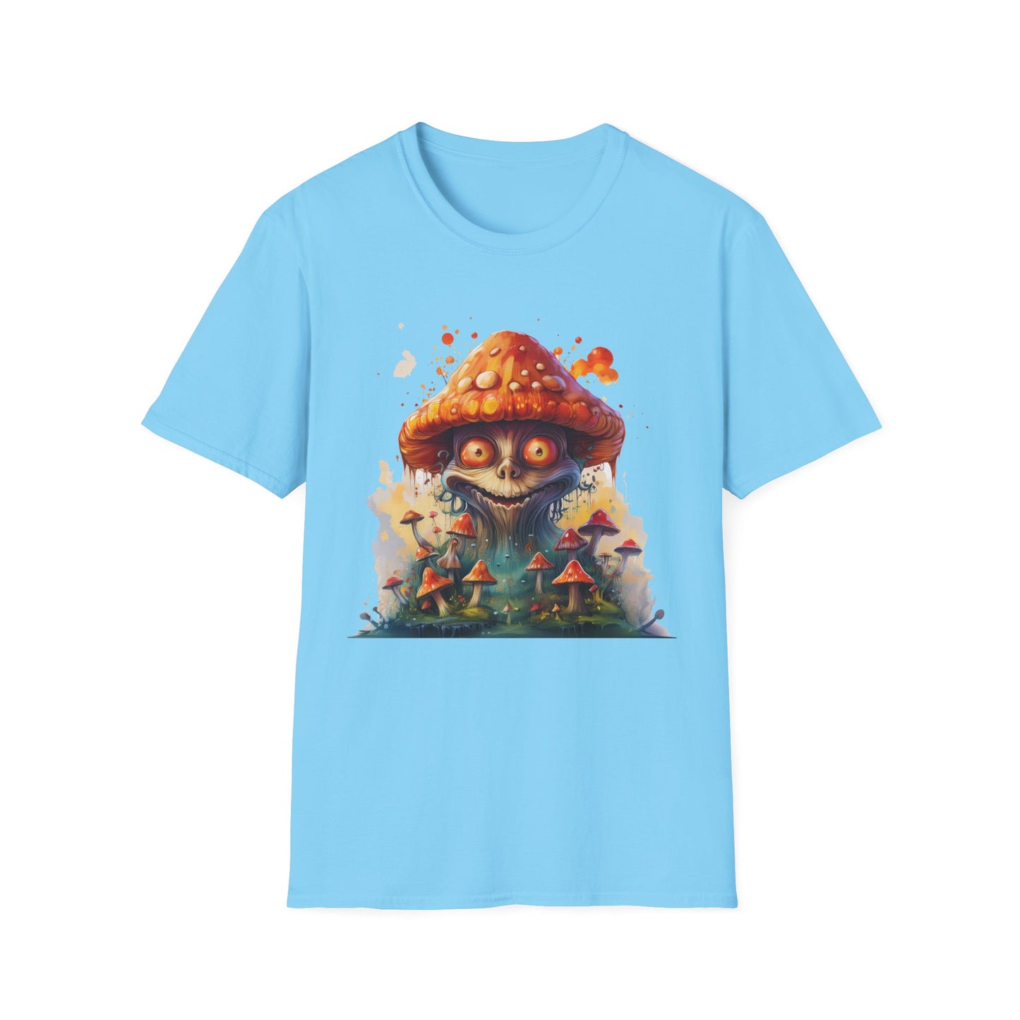 Mashroom Tee Shirt, Mashroom Shirt, Shirt with Funny Mashroom, Shirt with Fungus