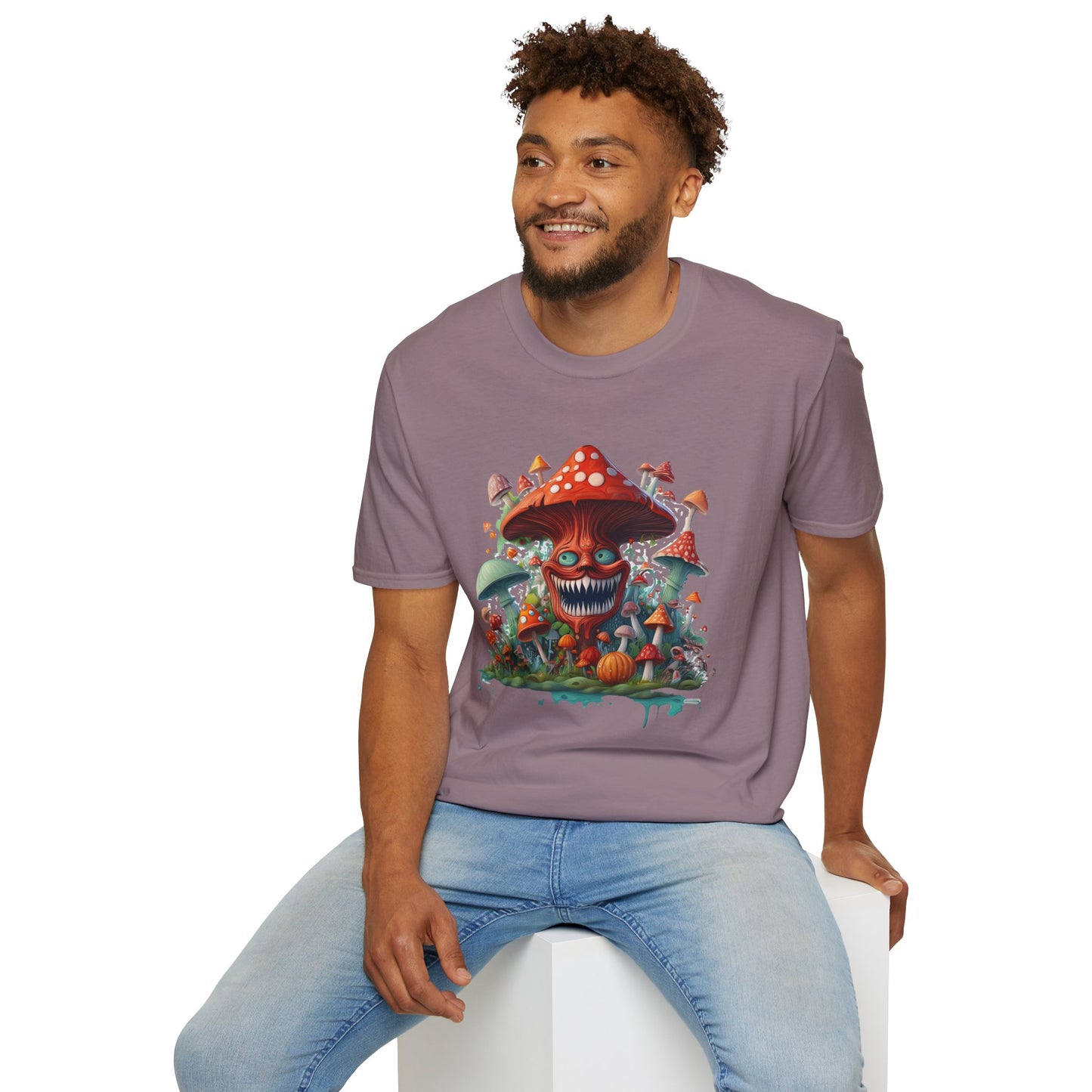 Mashroom Tee Shirt, Mashroom Shirt, Shirt with Funny Mashroom, Shirt with Fungus