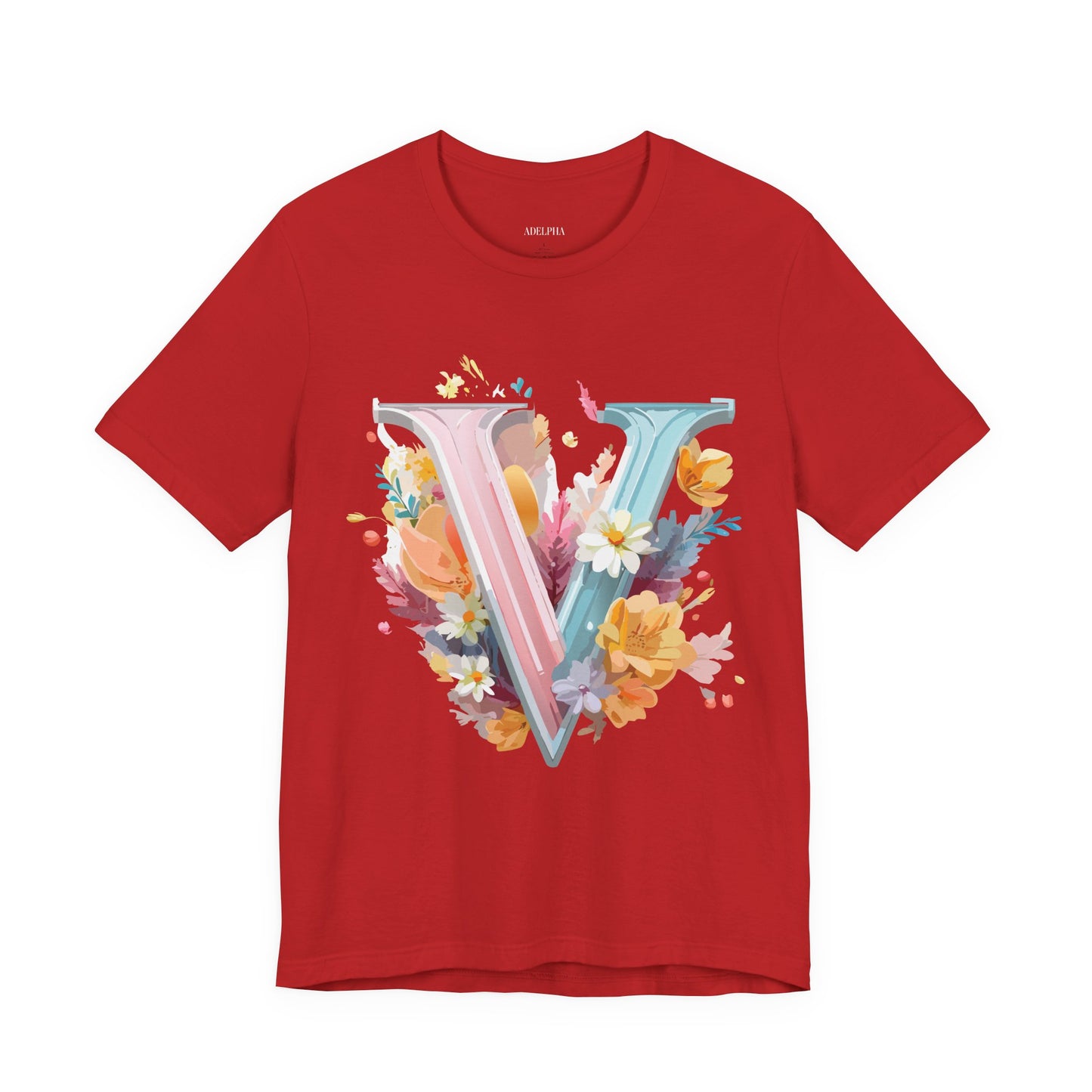 Letter Shirt, Letter V Shirt