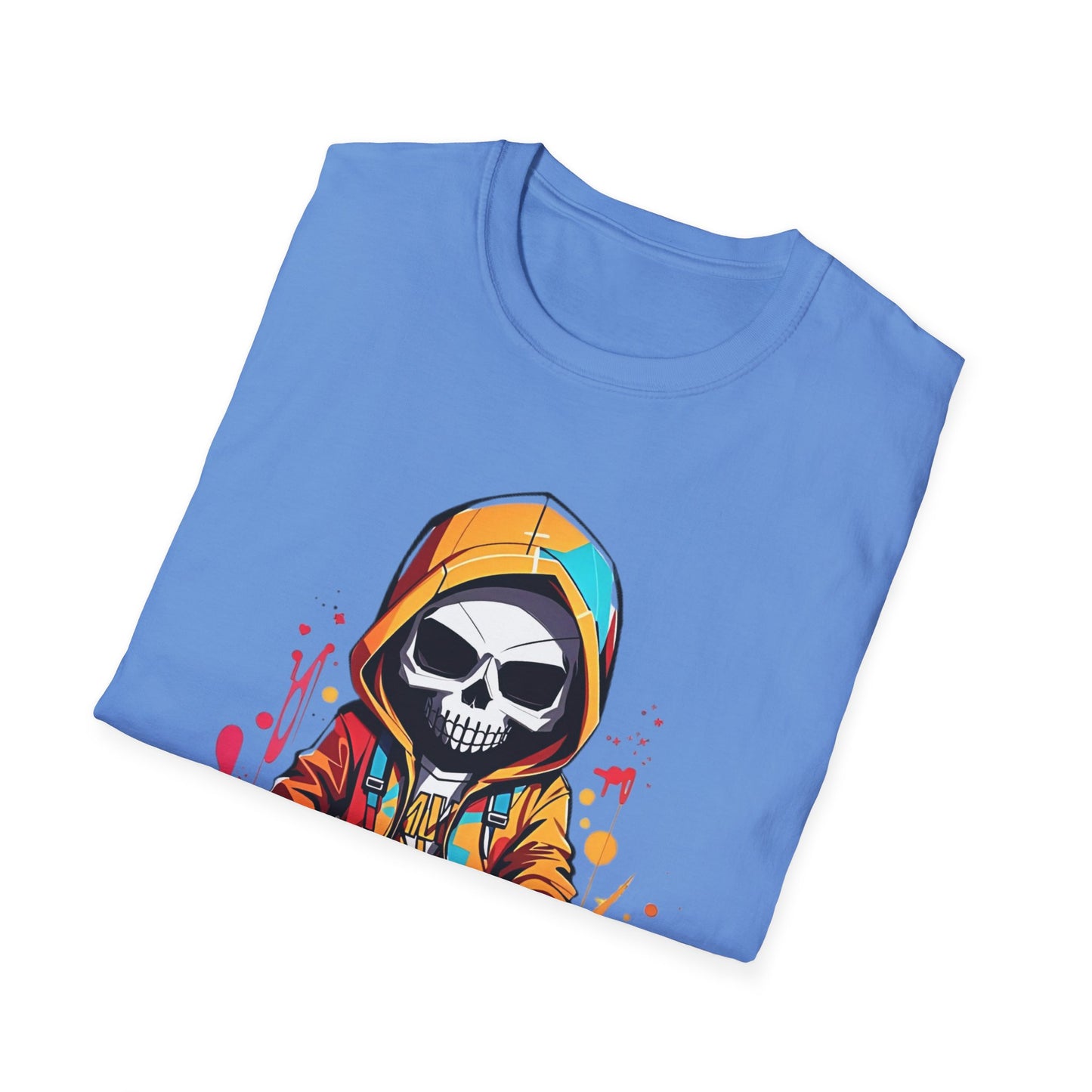 Skull Tee Shirt, Skeleton Shirt, Shirt with Skull, Shirt with Skeleton
