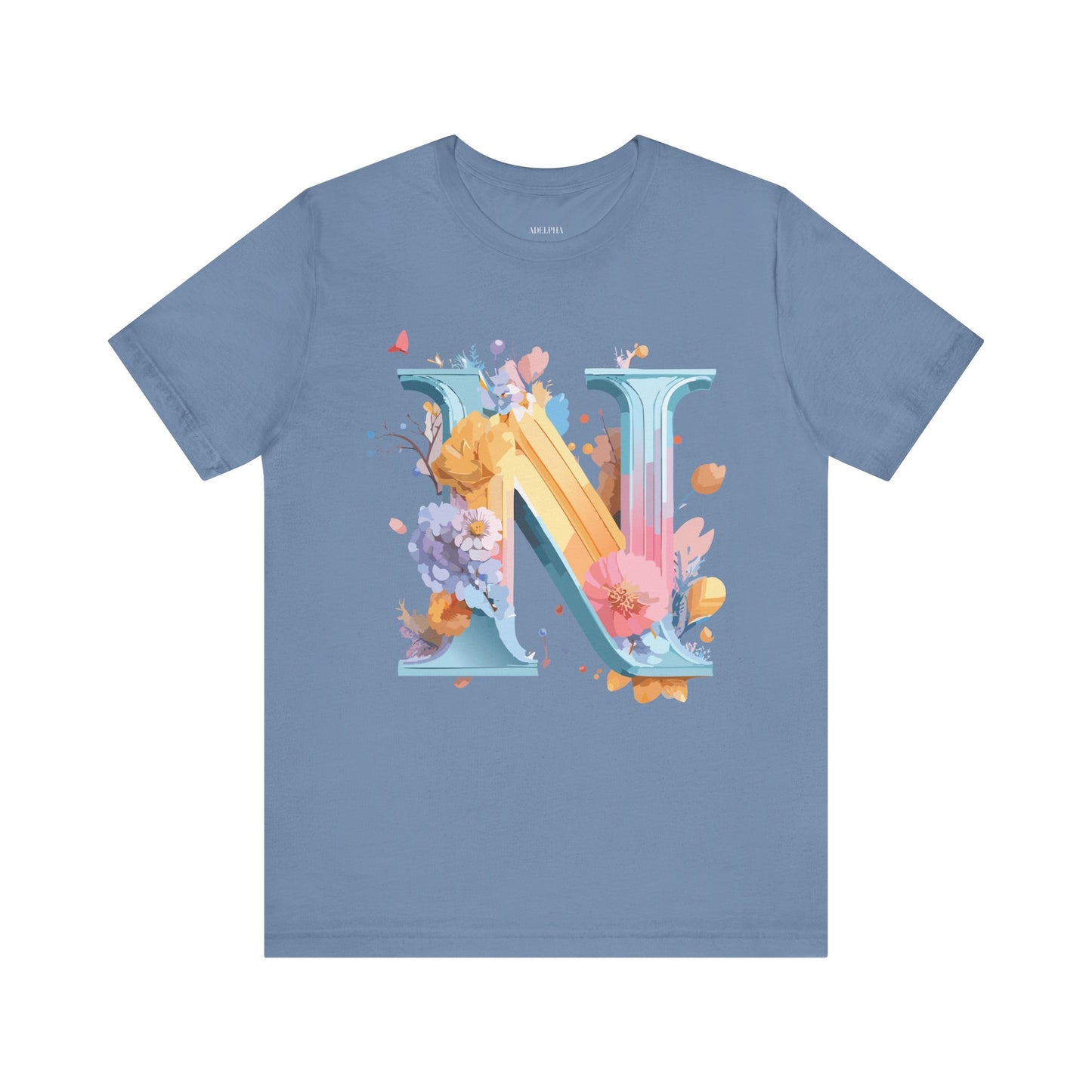 Letter Shirt, Letter N Shirt