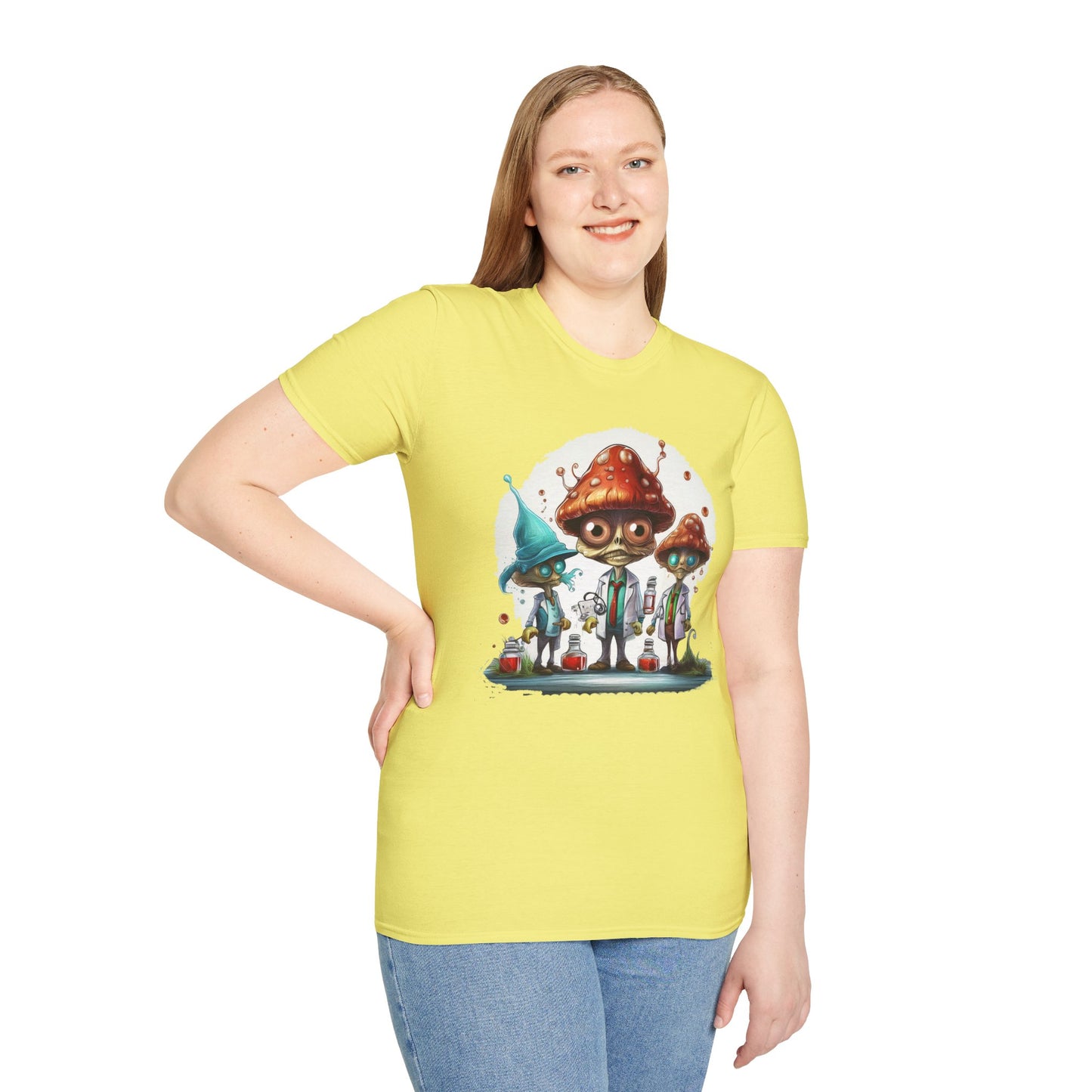 Mashroom Tee Shirt, Mashroom Shirt, Shirt with Funny Mashroom, Shirt with Fungus