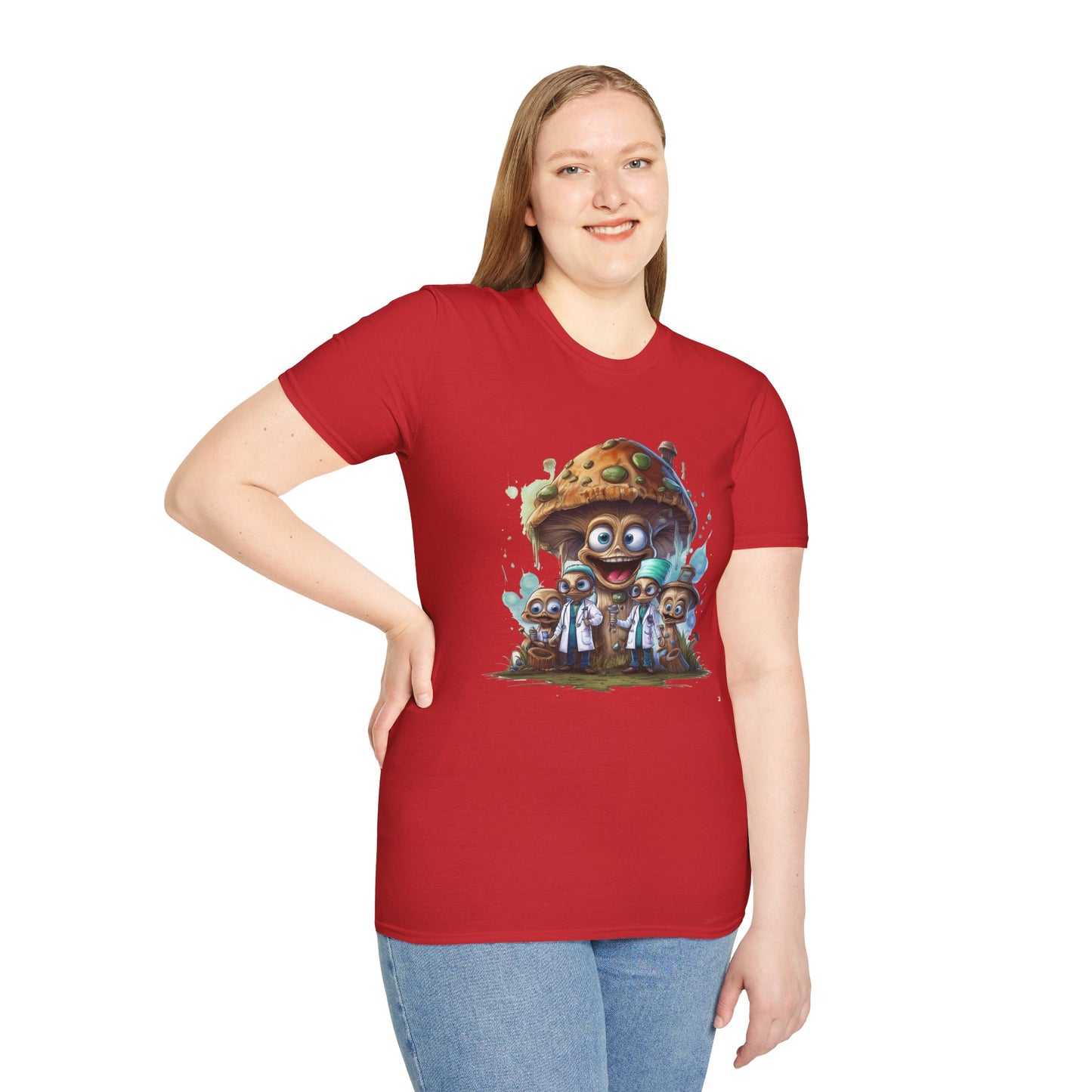 Mashroom Tee Shirt, Mashroom Shirt, Shirt with Funny Mashroom, Shirt with Fungus