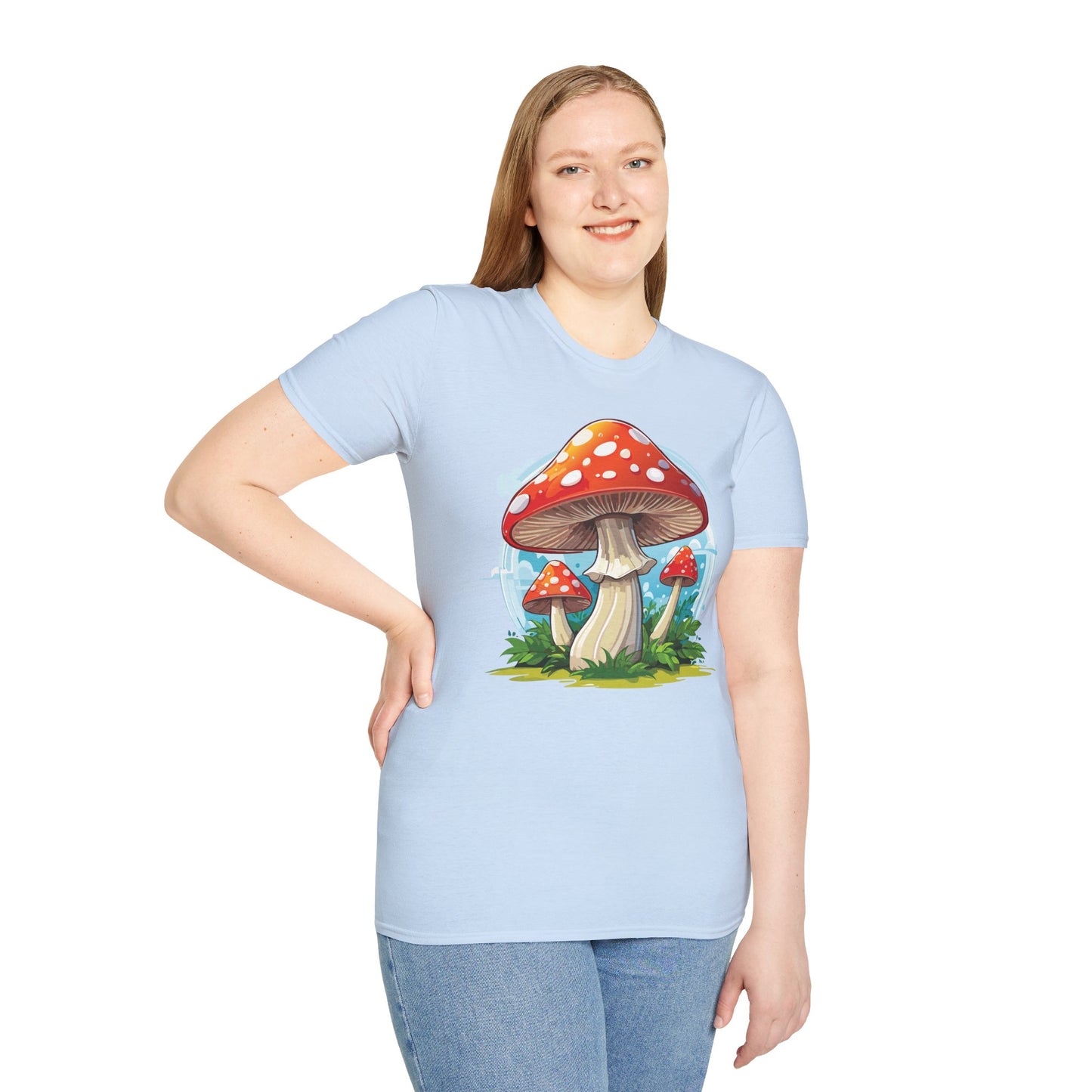 Mashroom Tee Shirt, Mashroom Shirt, Shirt with Funny Mashroom, Shirt with Fungus