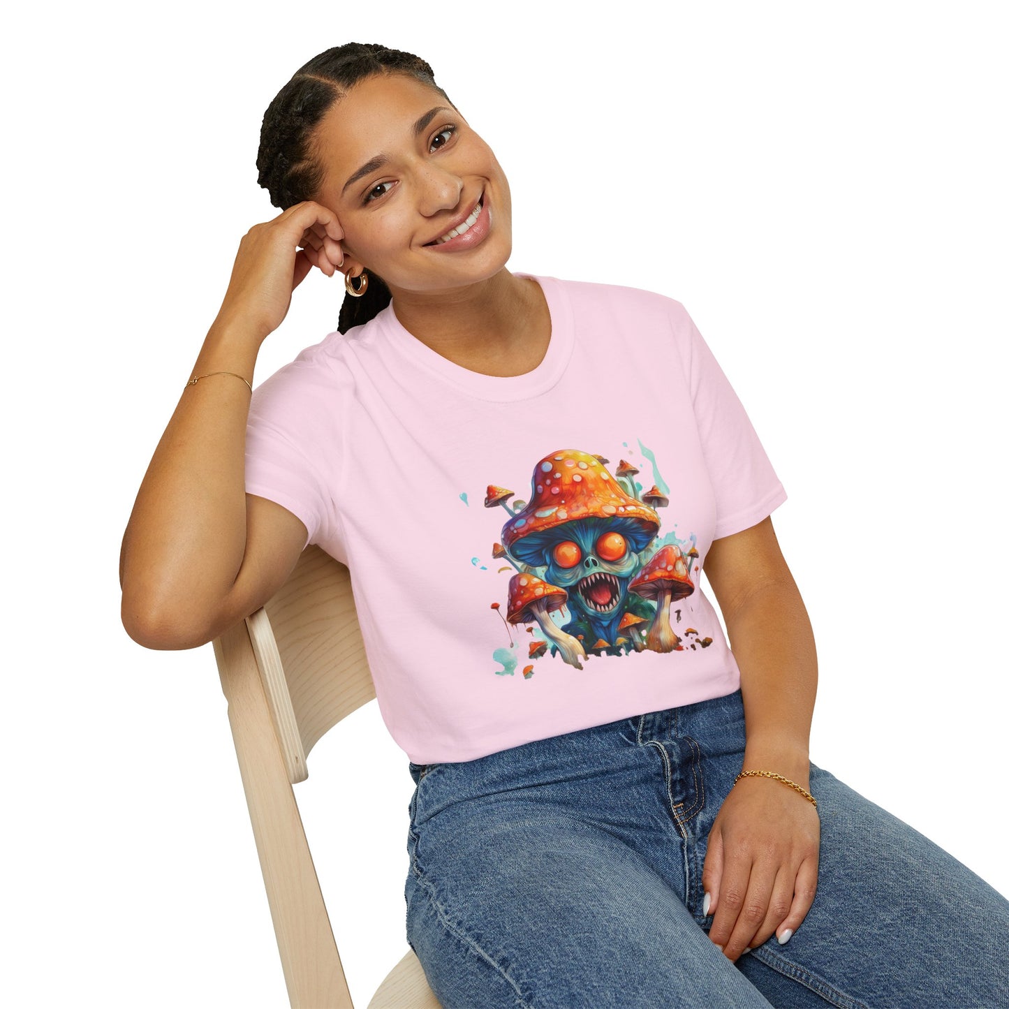 Mashroom Tee Shirt, Mashroom Shirt, Shirt with Funny Mashroom, Shirt with Fungus