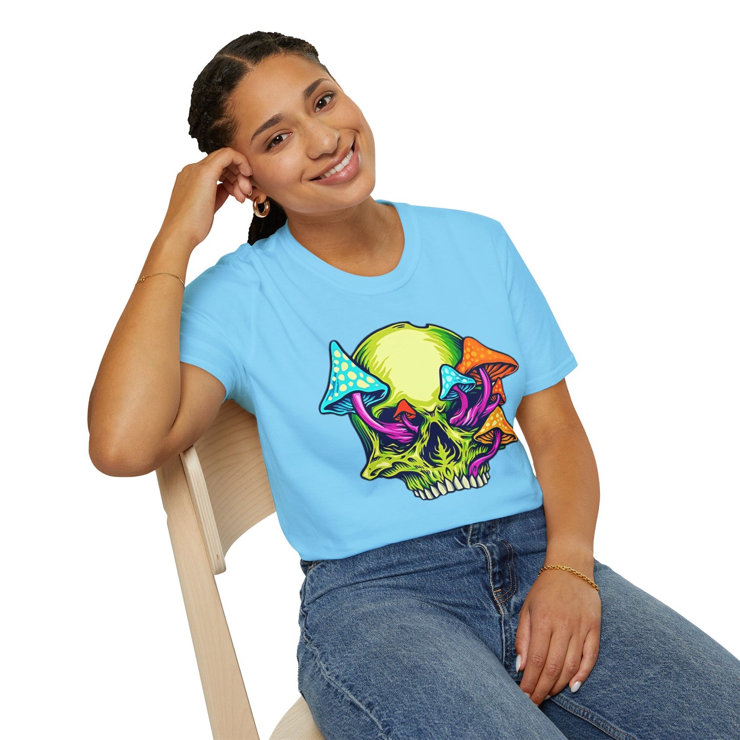 Skull Tee Shirt, Skeleton Shirt, Shirt with Skull, Shirt with Skeleton