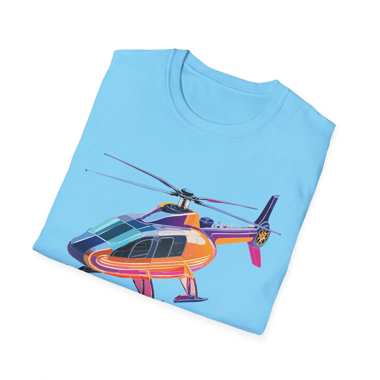 Chopper Shirt, Helicopter Shirt, Shirt with Helicopter, T Shirt with Chopper