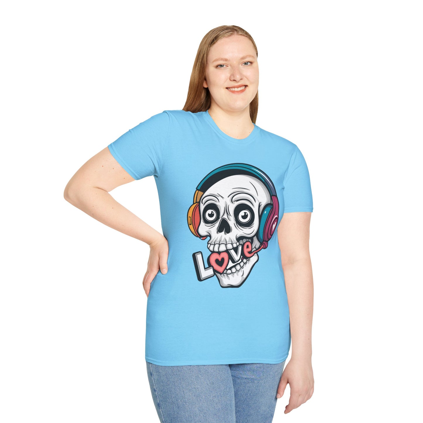 Skull Tee Shirt, Skeleton Shirt, Shirt with Skull, Shirt with Skeleton
