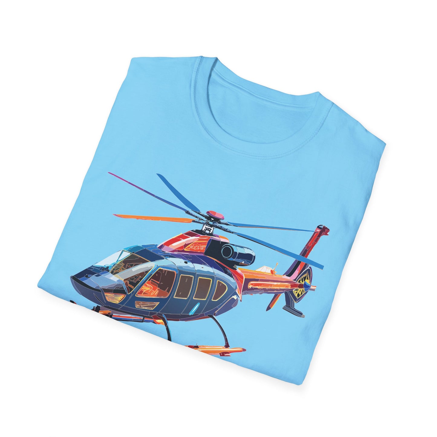 Chopper Shirt, Helicopter Shirt, Shirt with Helicopter, T Shirt with Chopper