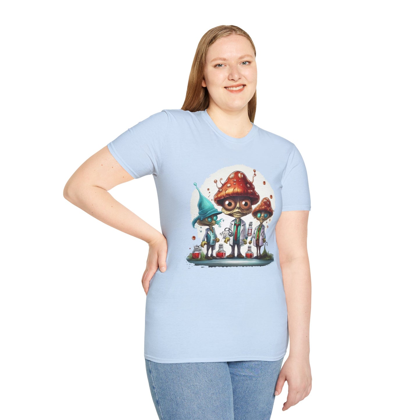 Mashroom Tee Shirt, Mashroom Shirt, Shirt with Funny Mashroom, Shirt with Fungus
