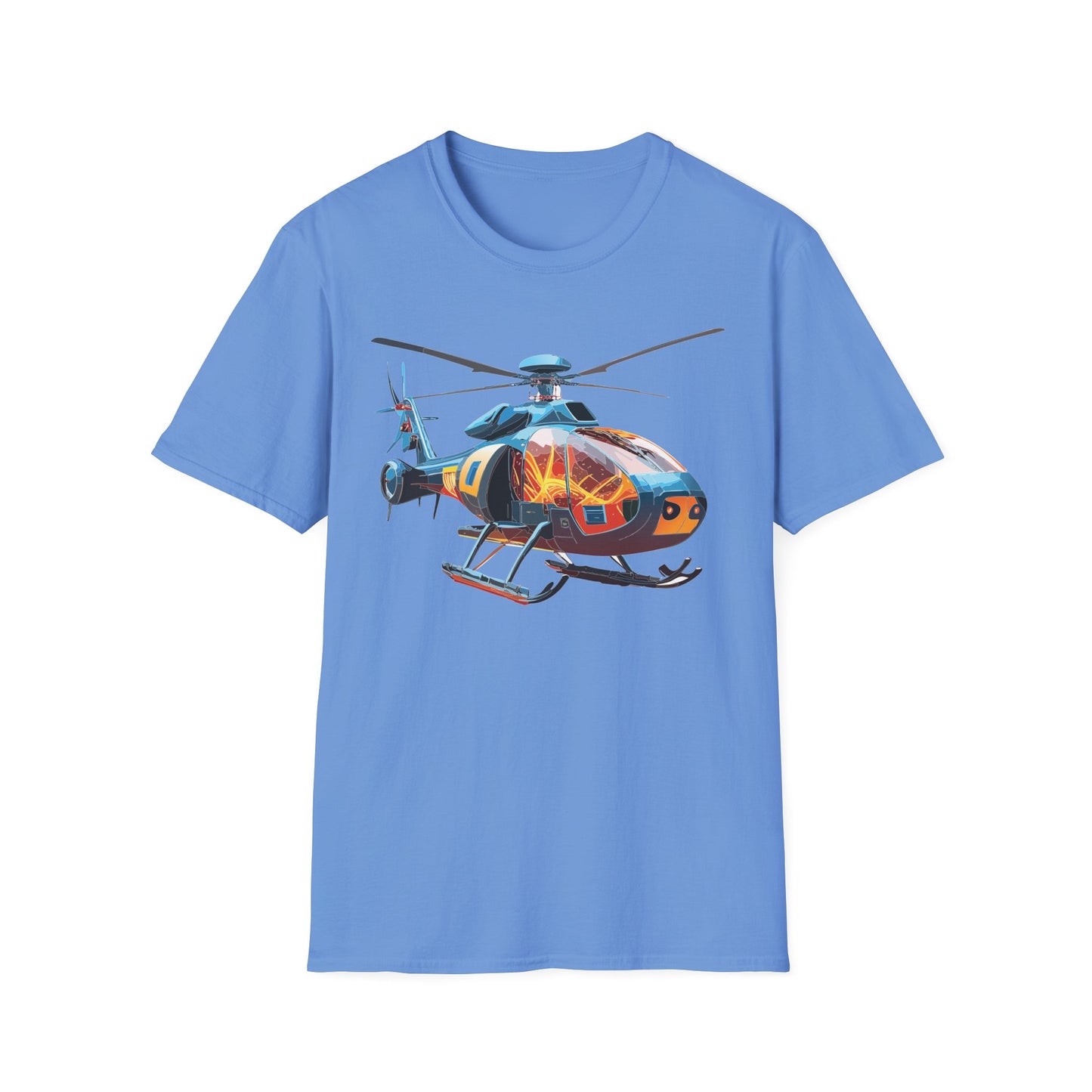 Chopper Shirt, Helicopter Shirt, Shirt with Helicopter, T Shirt with Chopper