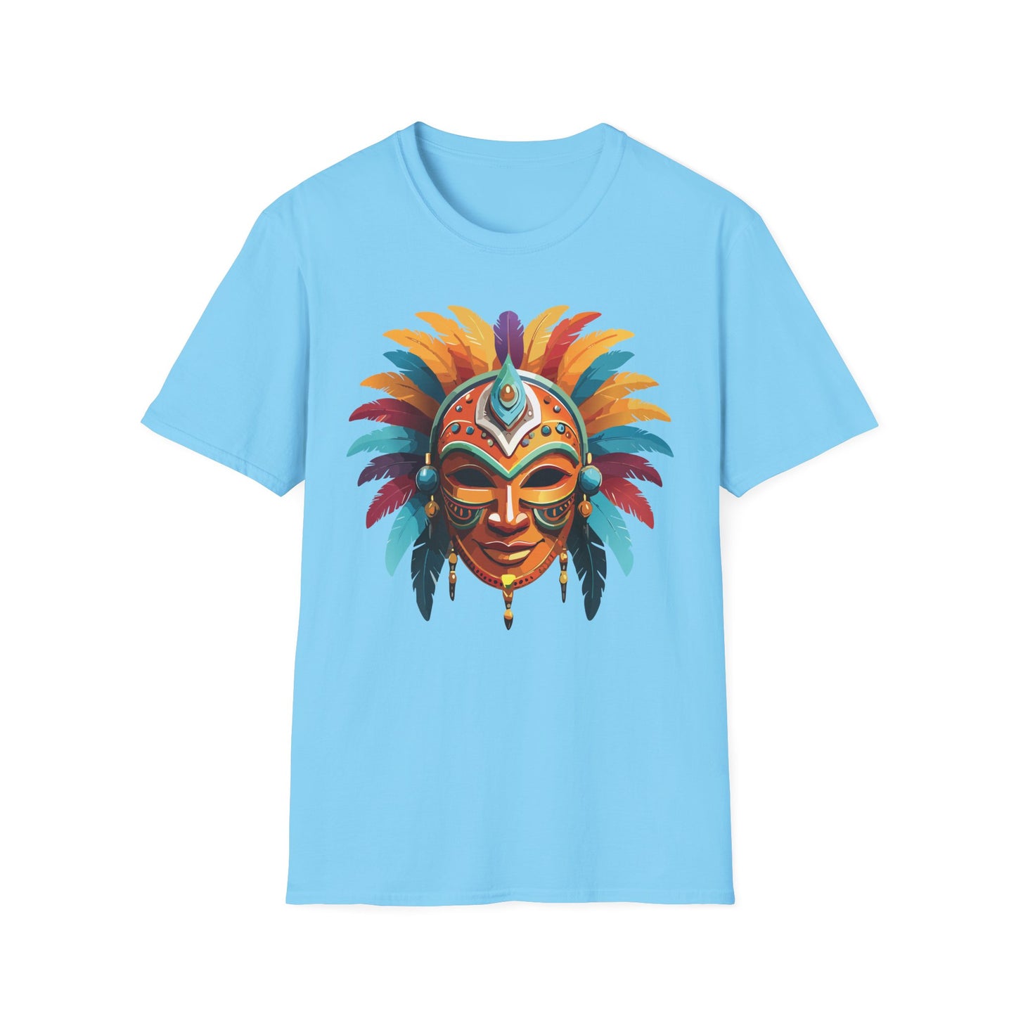 Mask Tee Shirt, Mask Shirt, Shirt with Mask, Masquerade Tees
