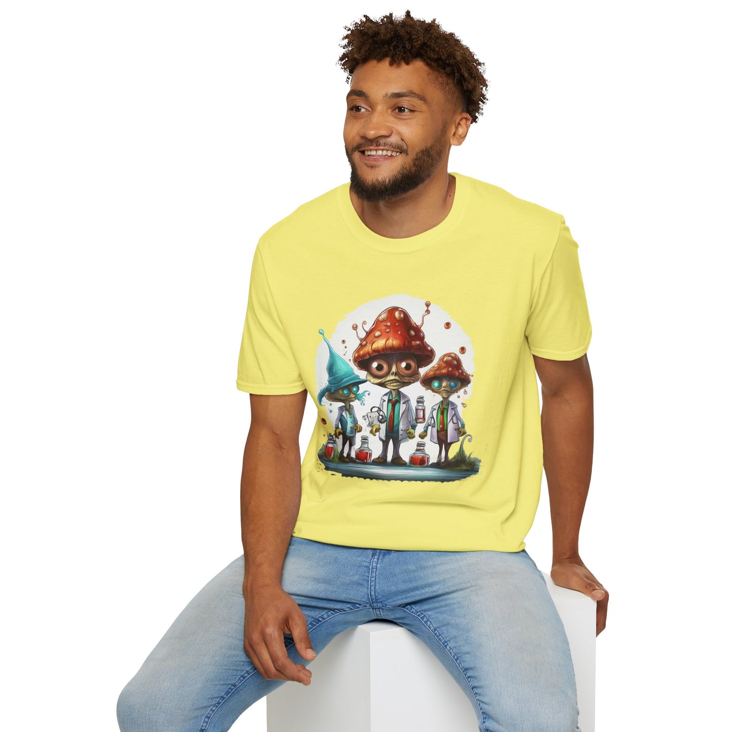 Mashroom Tee Shirt, Mashroom Shirt, Shirt with Funny Mashroom, Shirt with Fungus